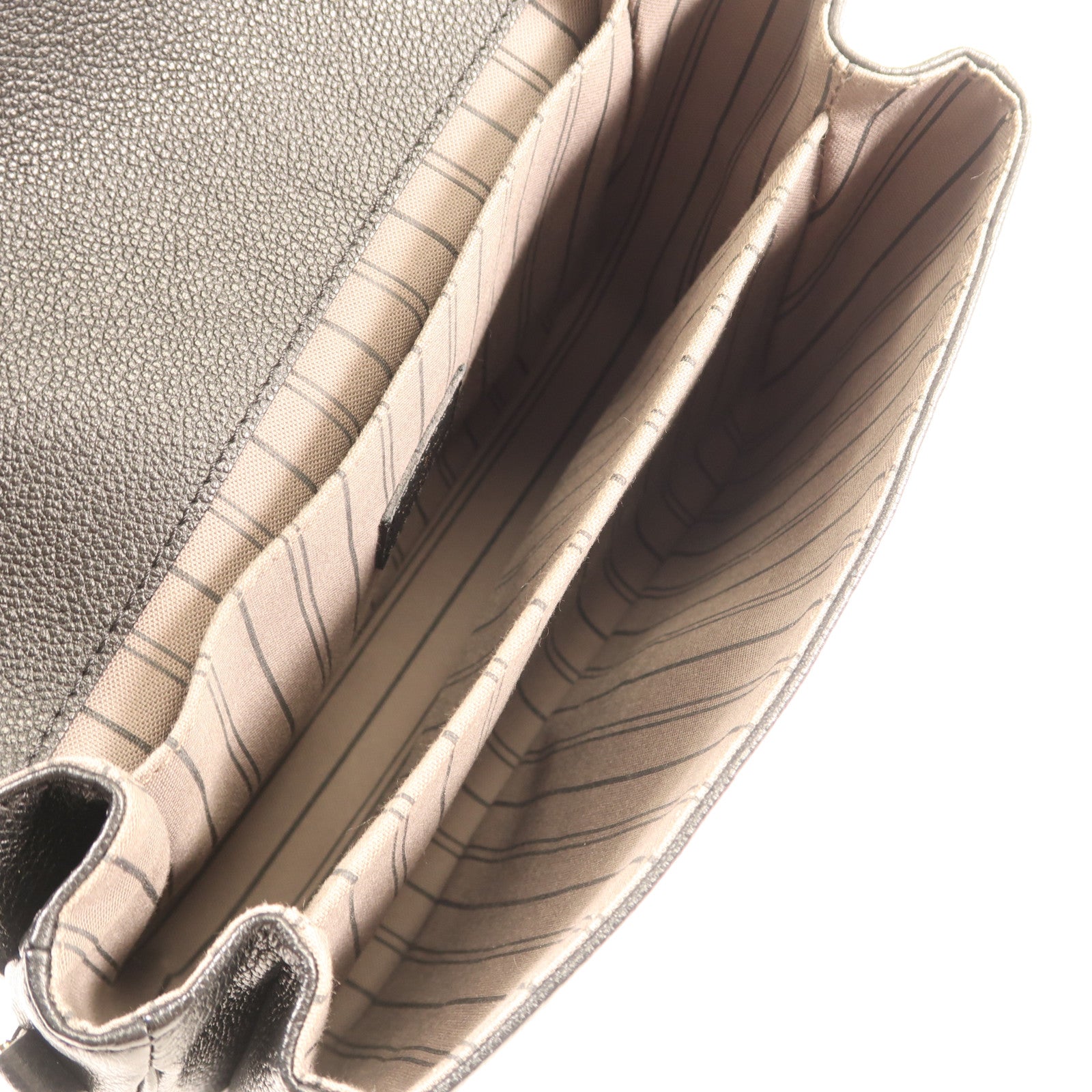 LOUIS VUITTON Monogram Empreinte Pochette Metis金扣手挽肩背兩用袋