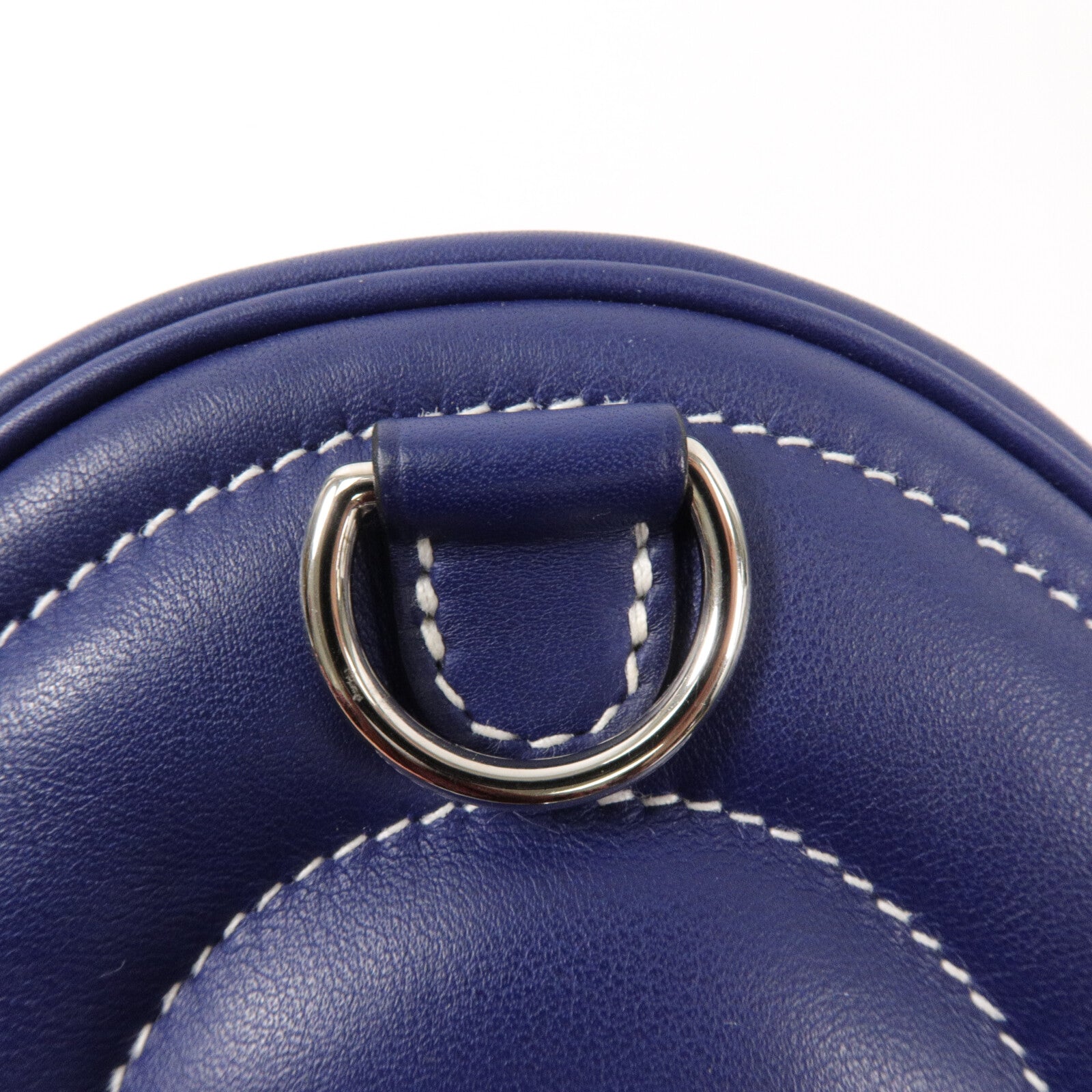 HERMES Swift皮革In The Loop Belt Bag腰包Bleu Nuit/Anemone