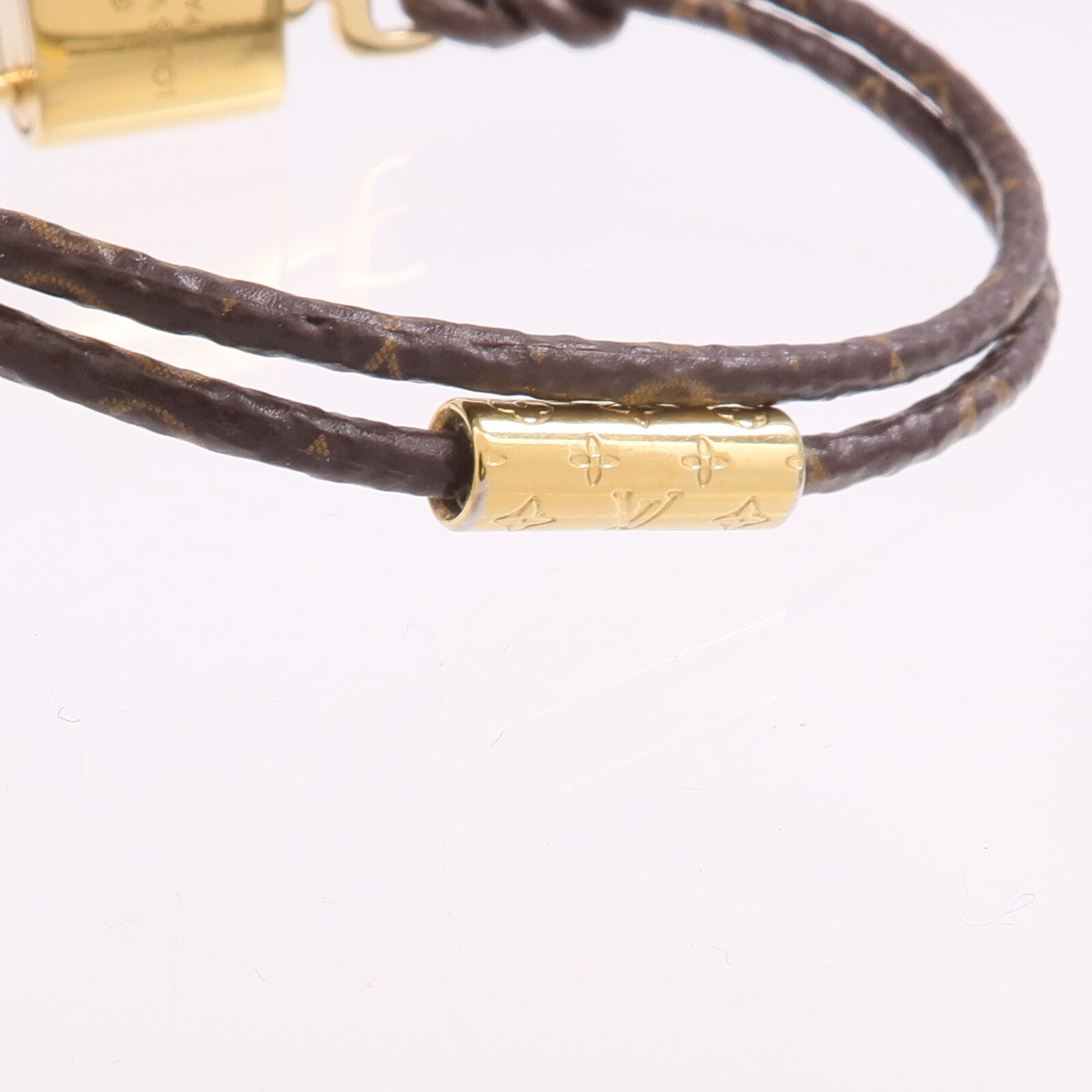 LOUIS VUITTON 金屬/Monogram Lock It Again Bracelet手鐲