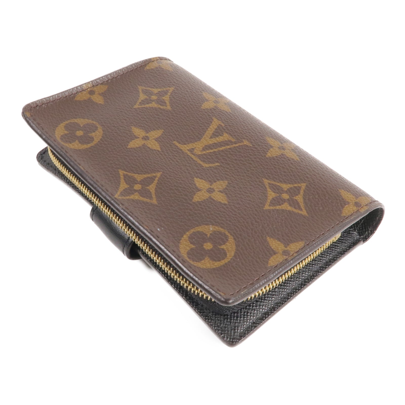 LOUIS VUITTON Monogram/Monogram Giant Reverse Juliet Wallet金扣錢包