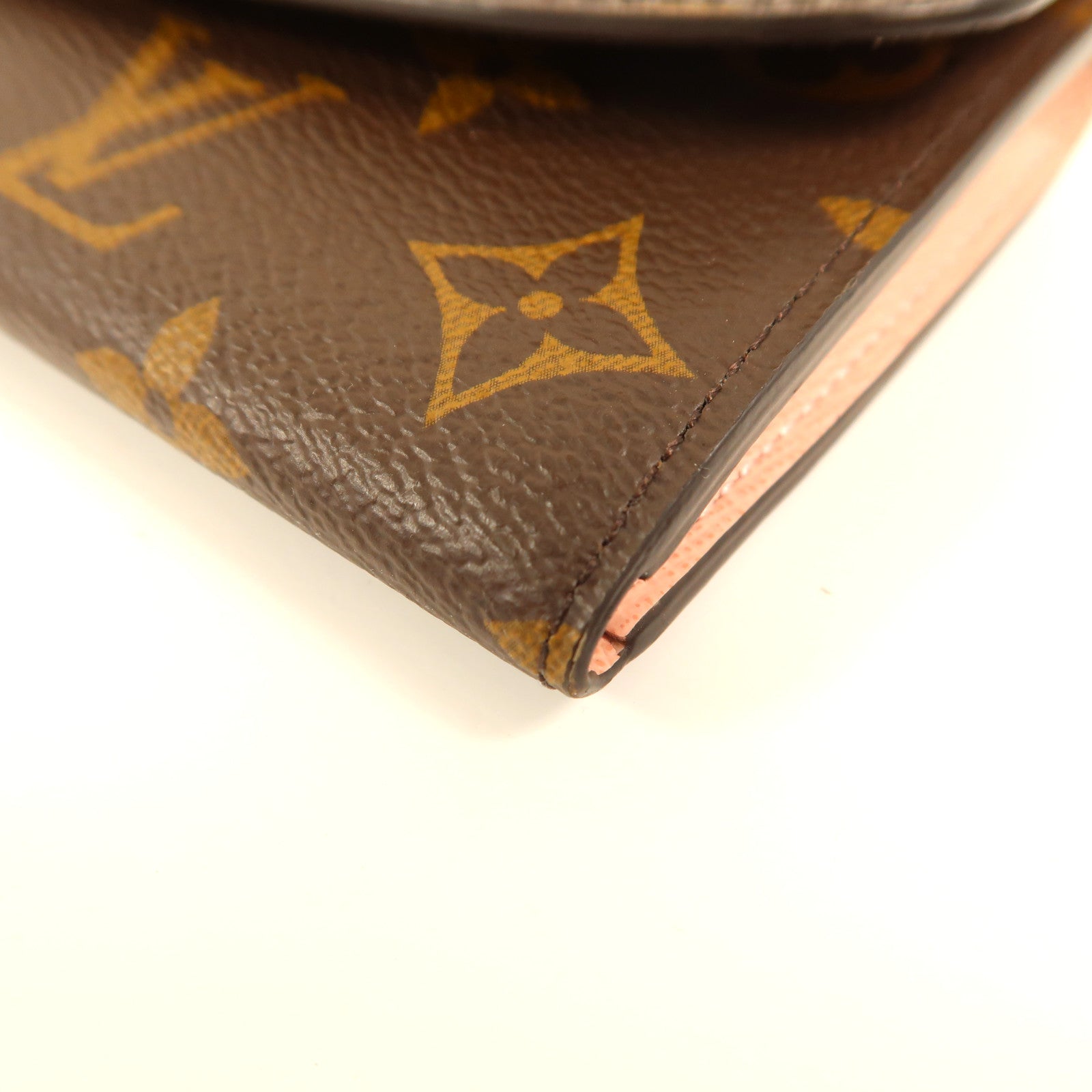 LOUIS VUITTON Monogram Emilie金扣長錢包