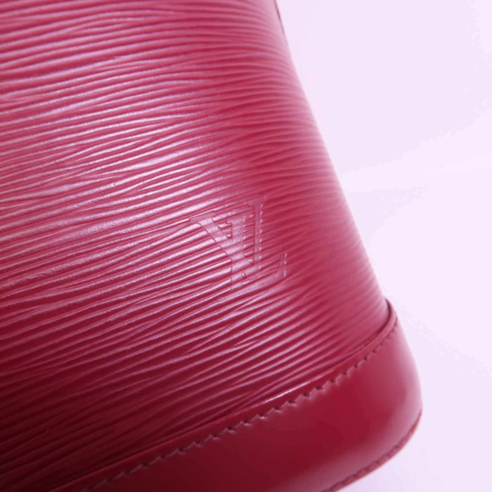 LOUIS VUITTON Epi Alma PM銀扣手挽袋