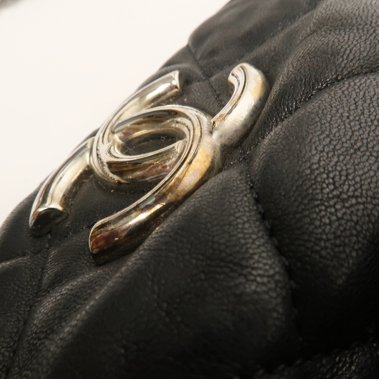 CHANEL 牛皮皮革Chain Shoulder鏈帶肩背袋