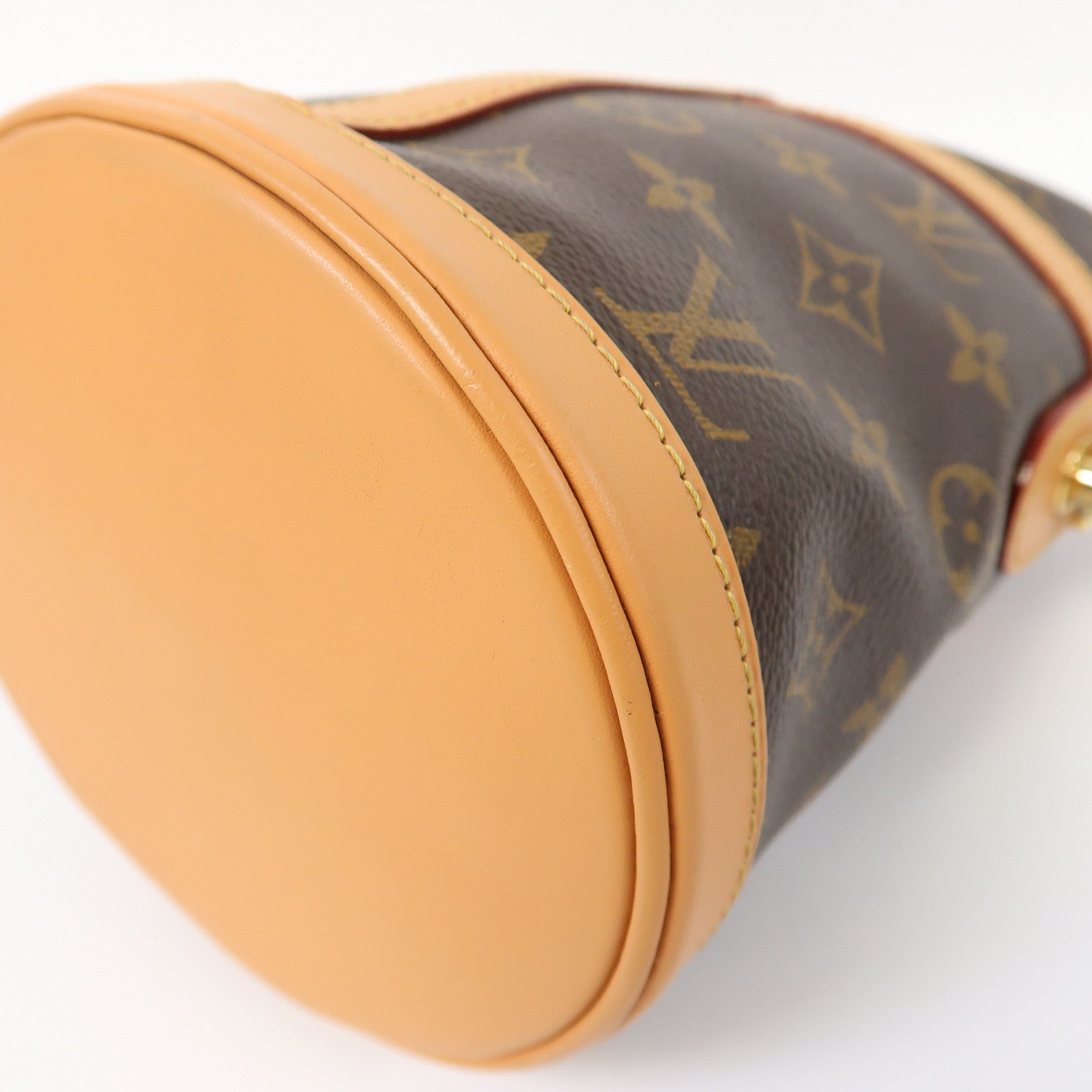 LOUIS VUITTON 【激減優惠】Monogram Duffle金扣手挽肩背兩用袋啡色