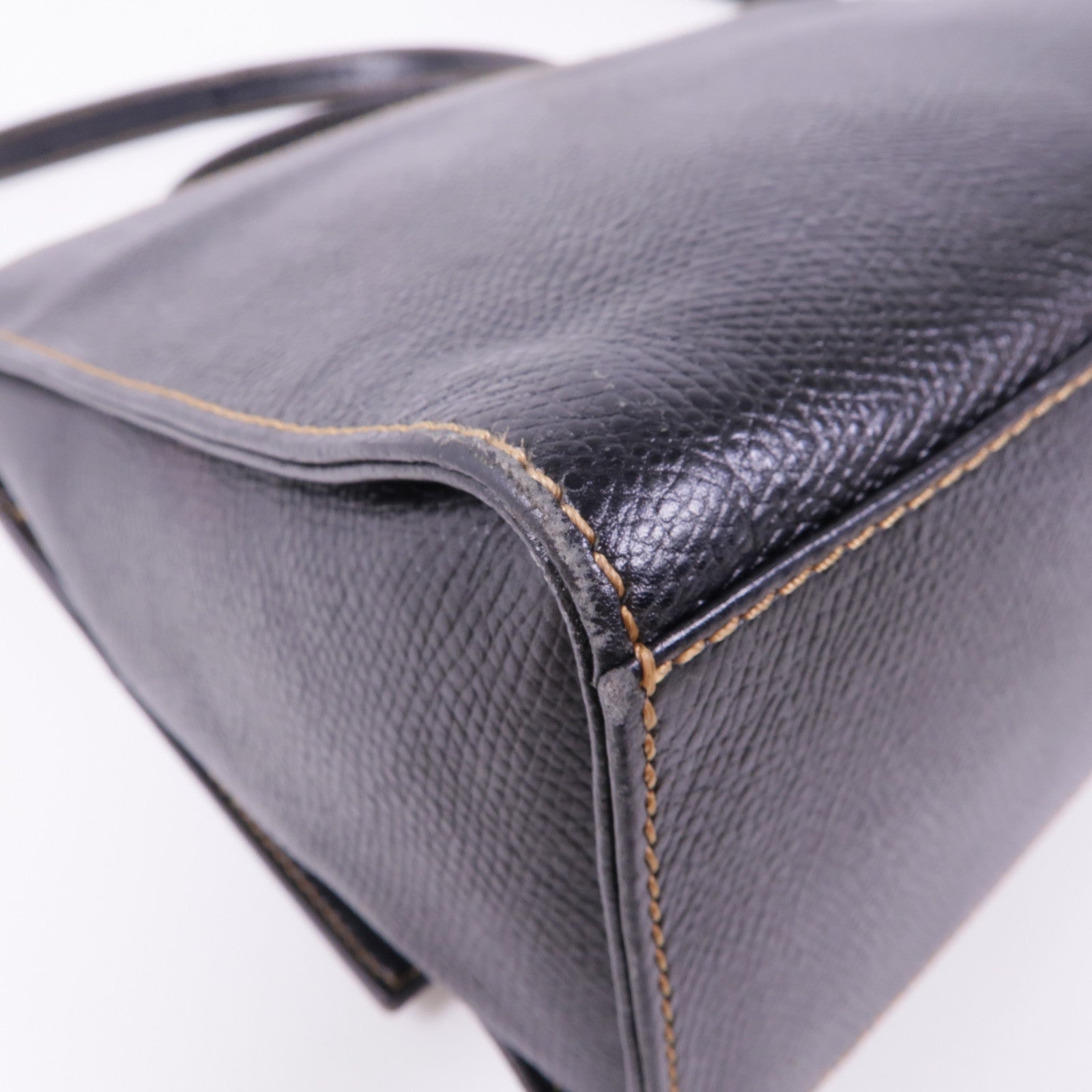 LOEWE 牛皮皮革2way Shoulder Bag金扣手挽肩背兩用袋