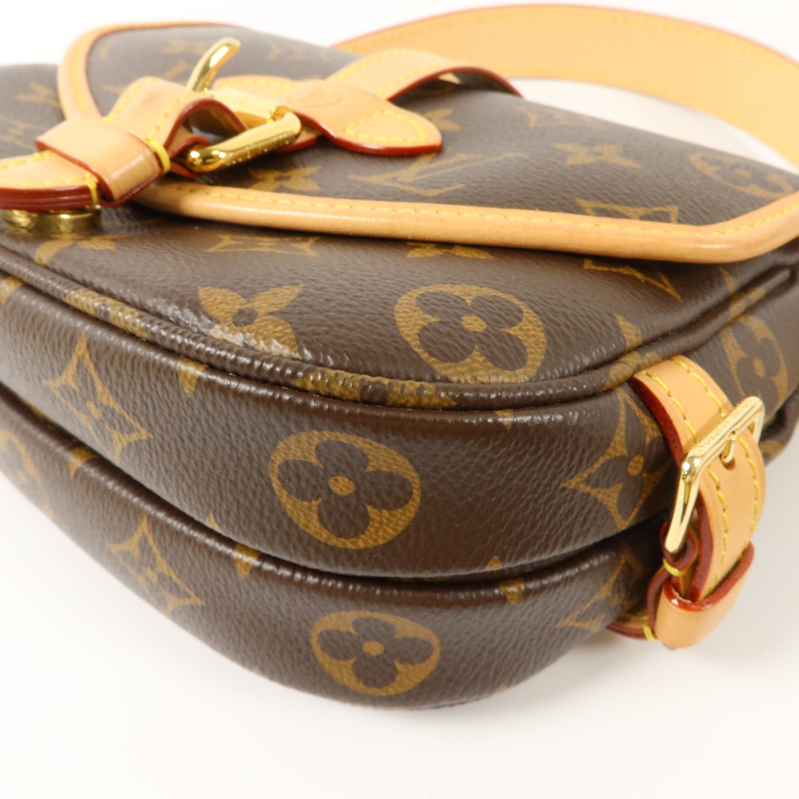 LOUIS VUITTON Monogram Saumur BB金扣手挽肩背兩用袋