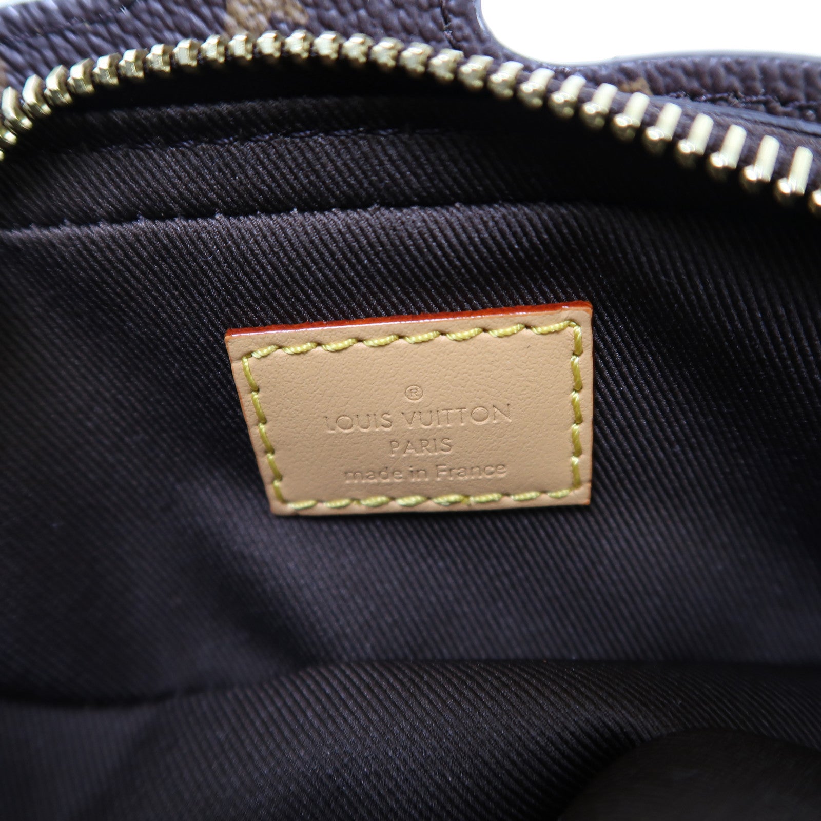 LOUIS VUITTON Monogram Craggy Dog On Strap金扣肩背袋啡色
