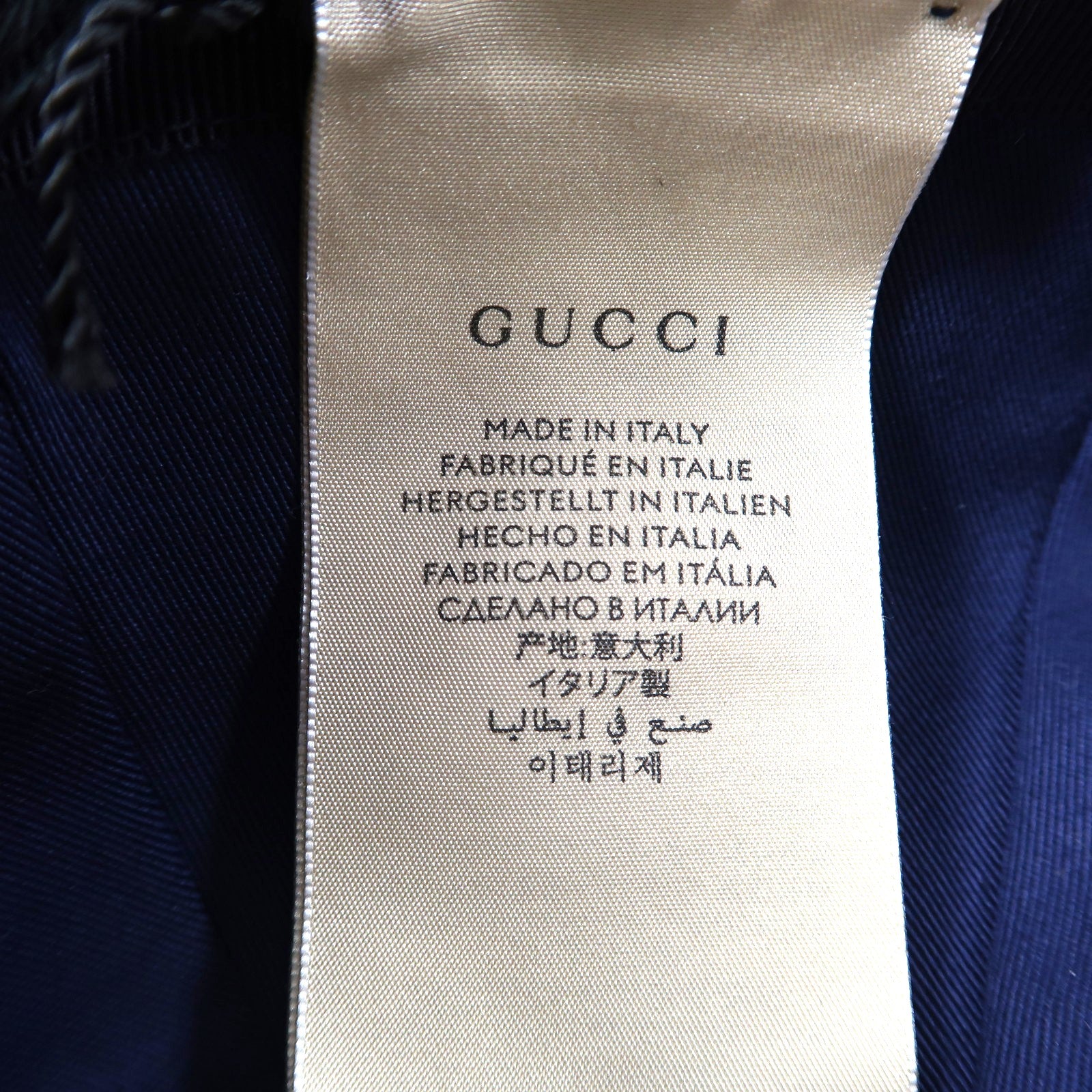 GUCCI 帆布GG Baseball Hat L56cm帽子啡色