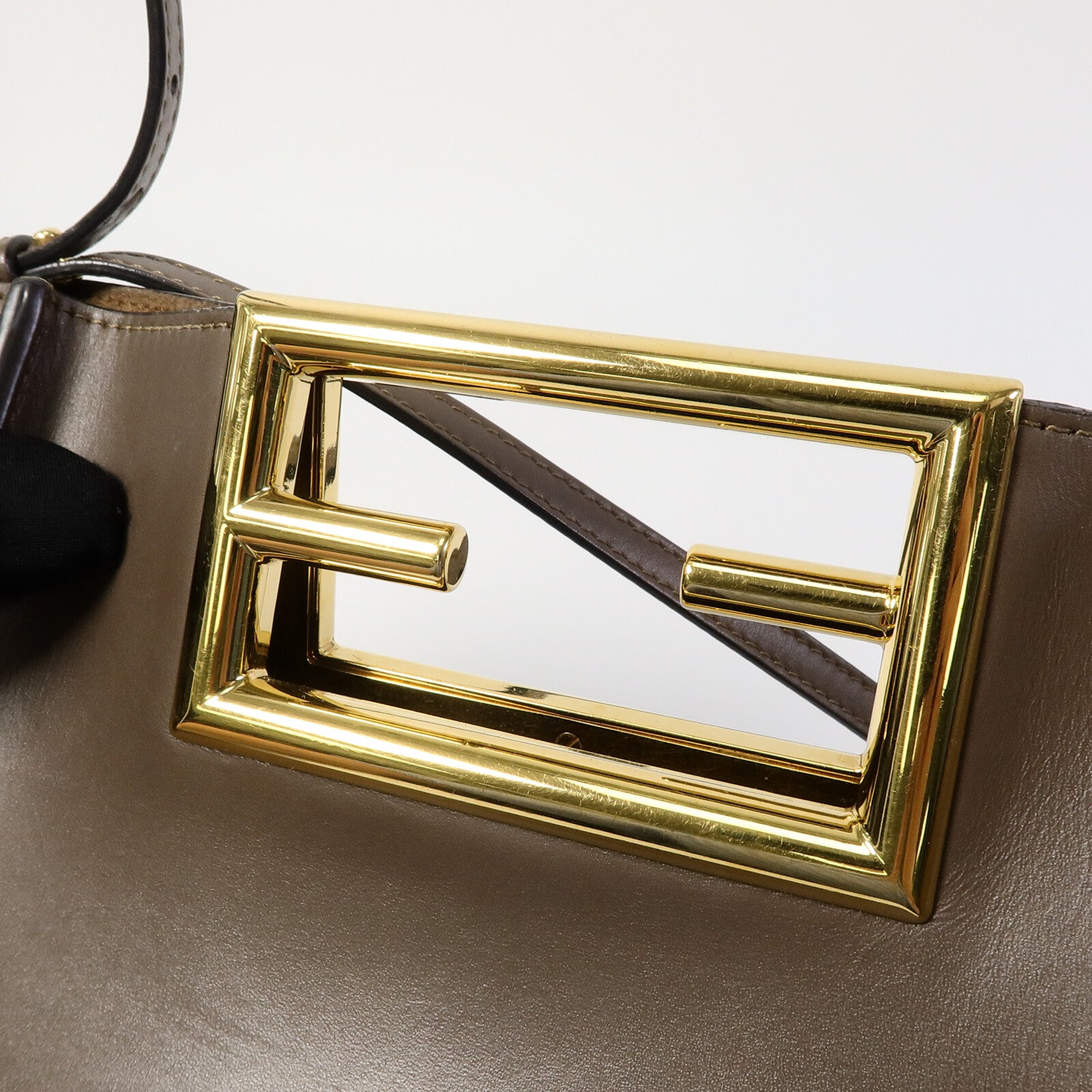 FENDI 牛皮皮革Way Tote Bag Small手挽肩背兩用袋