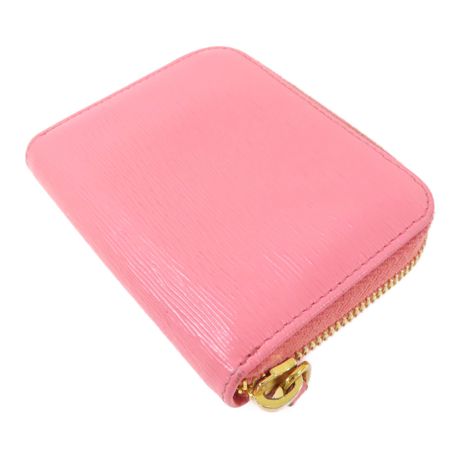 PRADA 牛皮皮革Coin Case金扣零錢包