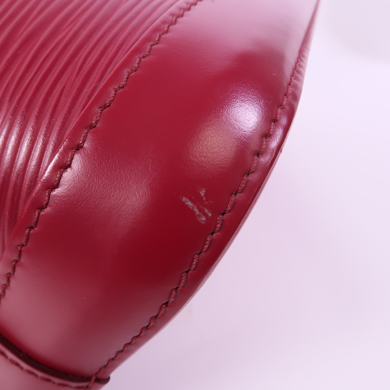 LOUIS VUITTON Epi Alma PM銀扣手挽袋