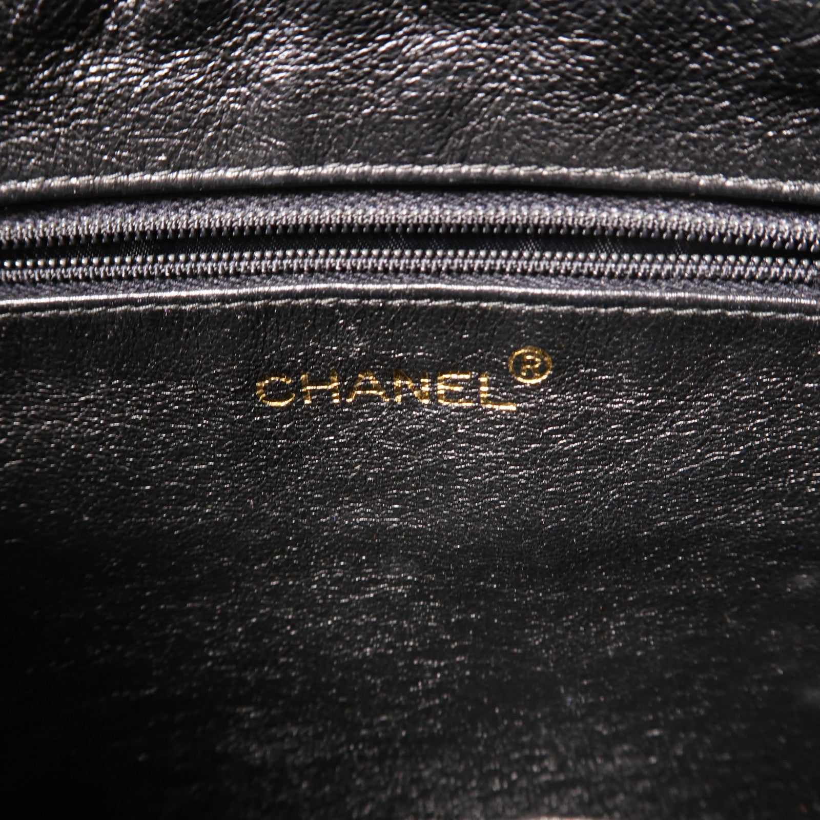 CHANEL 【激減優惠】菱格羊皮皮革Vintage Shoulder Bag金扣肩背袋黑色
