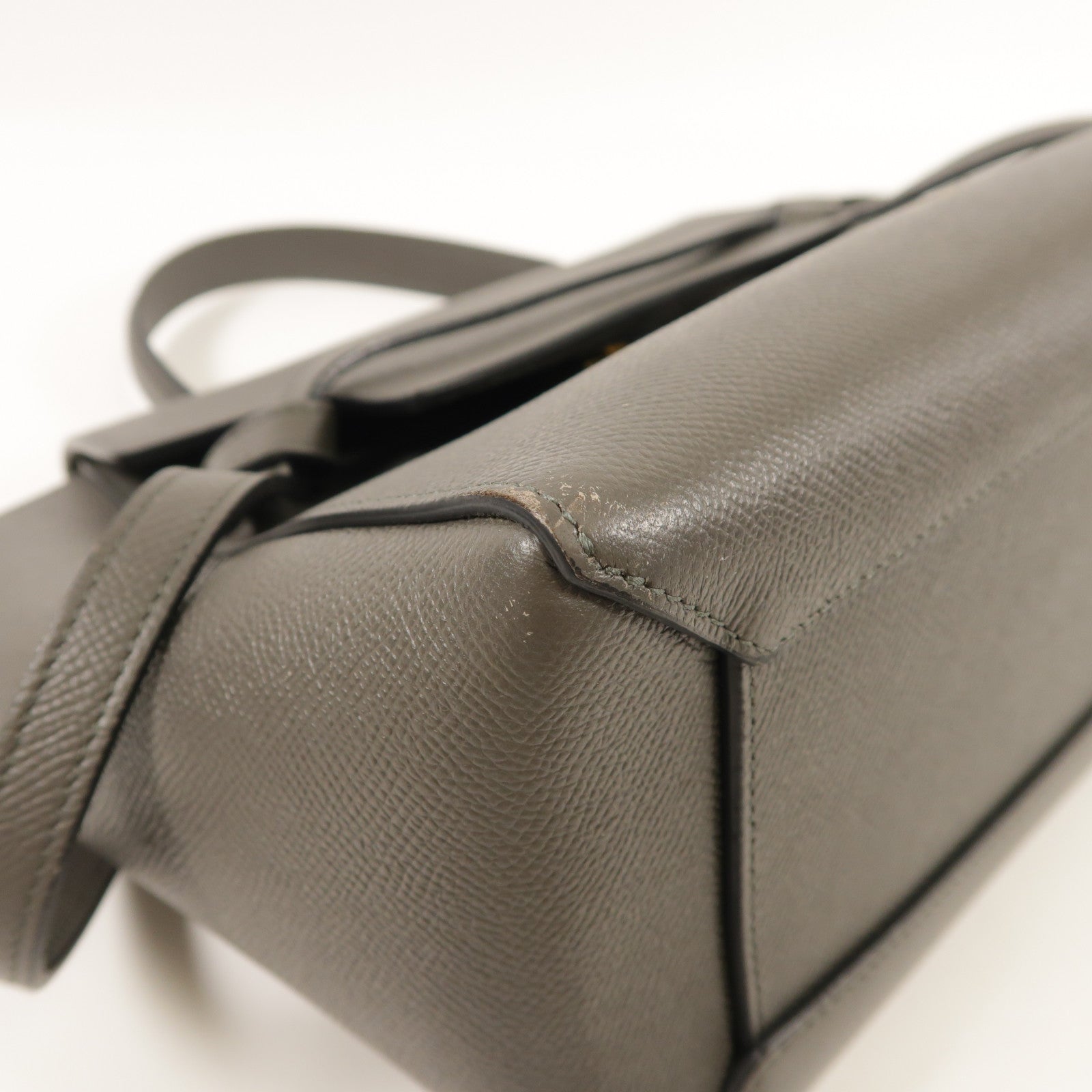 CELINE 牛皮皮革Belt Bag金扣手挽肩背兩用袋