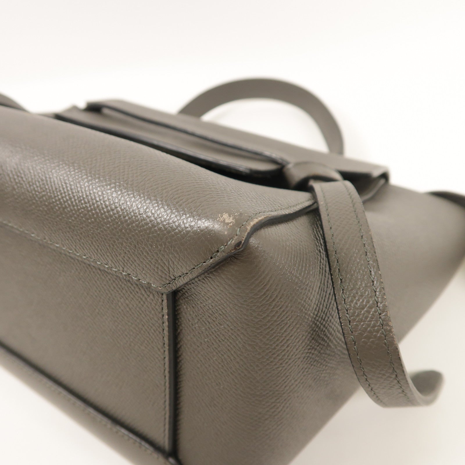 CELINE 牛皮皮革Belt Bag金扣手挽肩背兩用袋