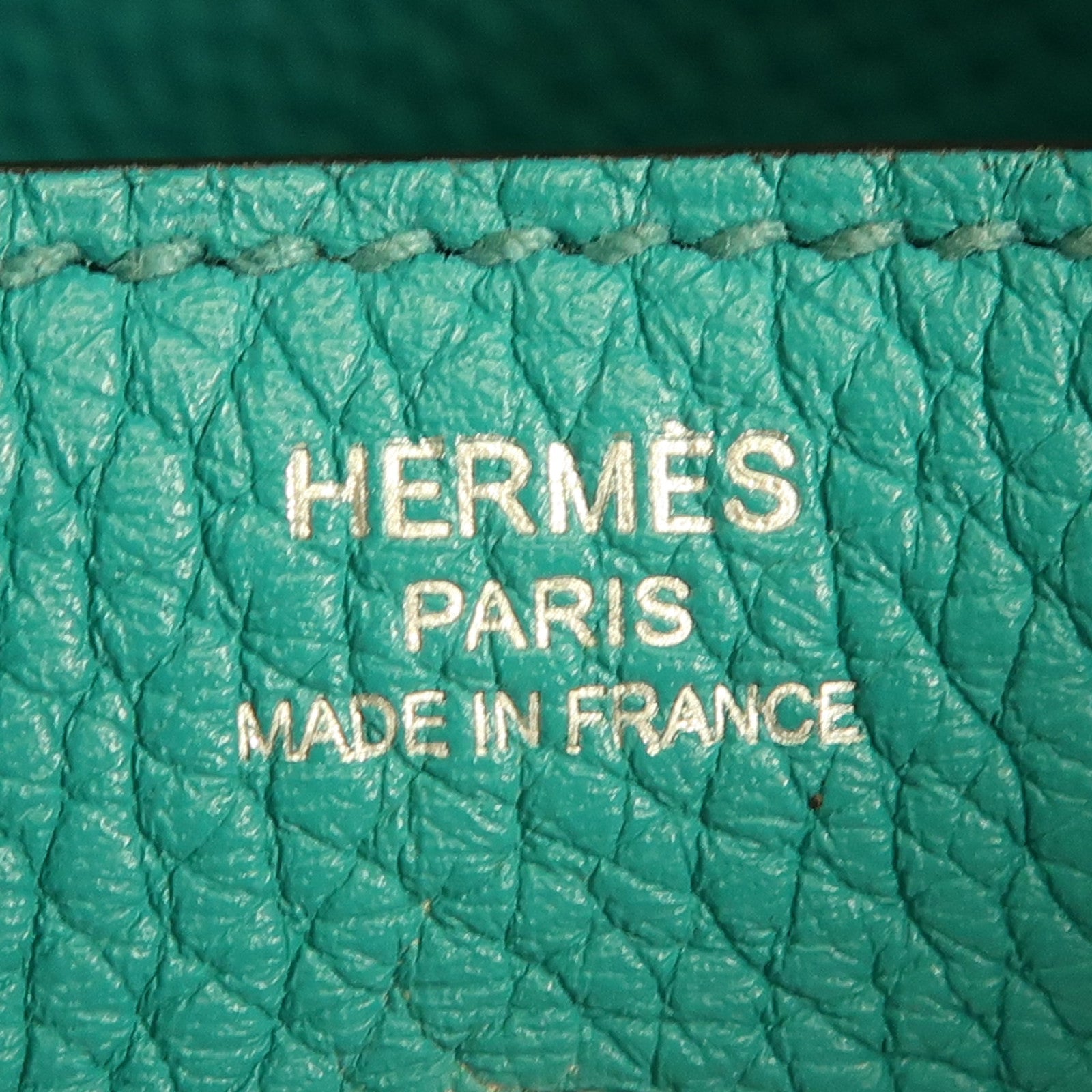 HERMES Clemence皮革Lindy 26銀扣手挽肩背兩用袋Bleu Paon藍色