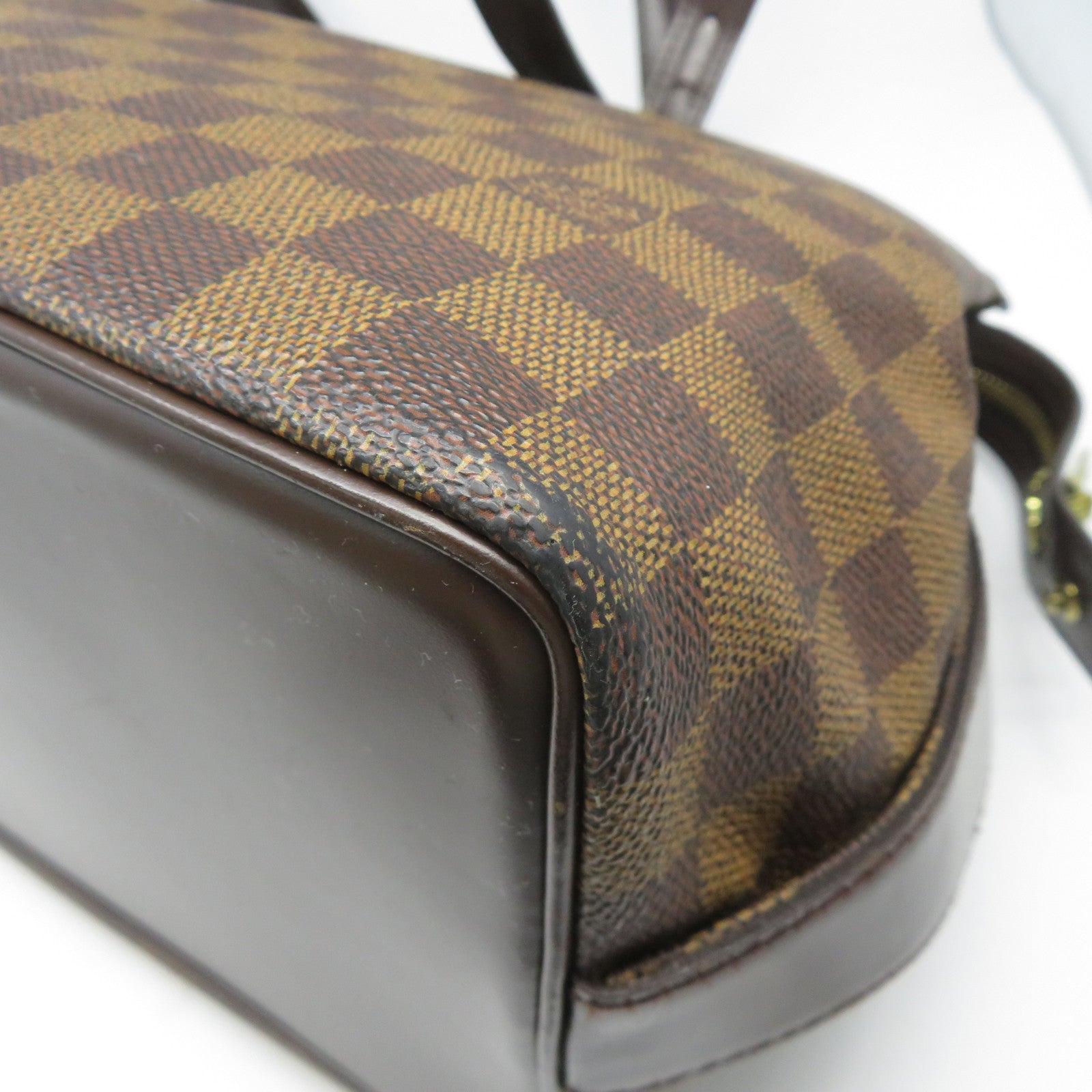 LOUIS VUITTON **【激減優惠】Damier Ebene Chelsea金扣肩背袋啡色
