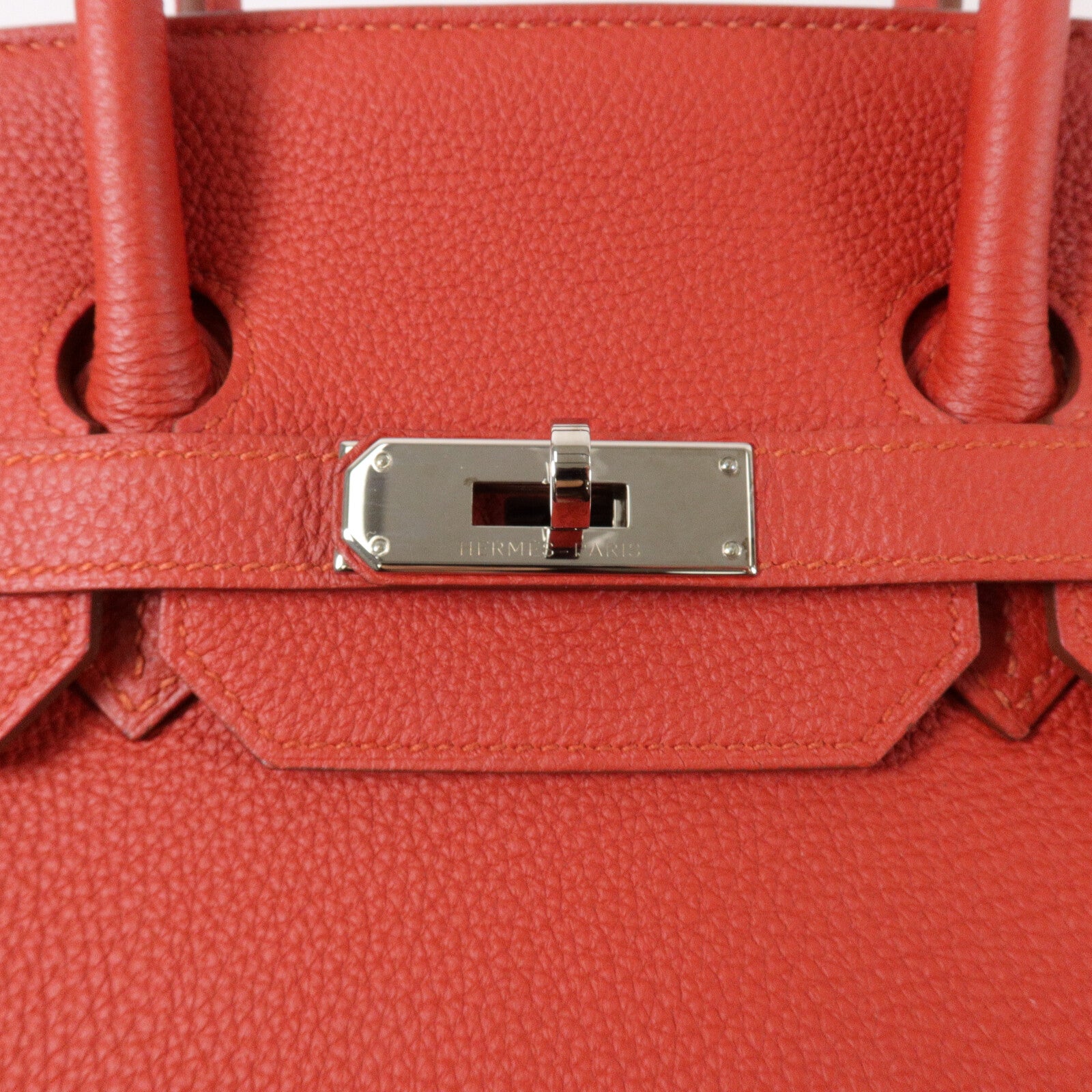 HERMES Togo皮革Birkin 35手挽袋Rough Piment