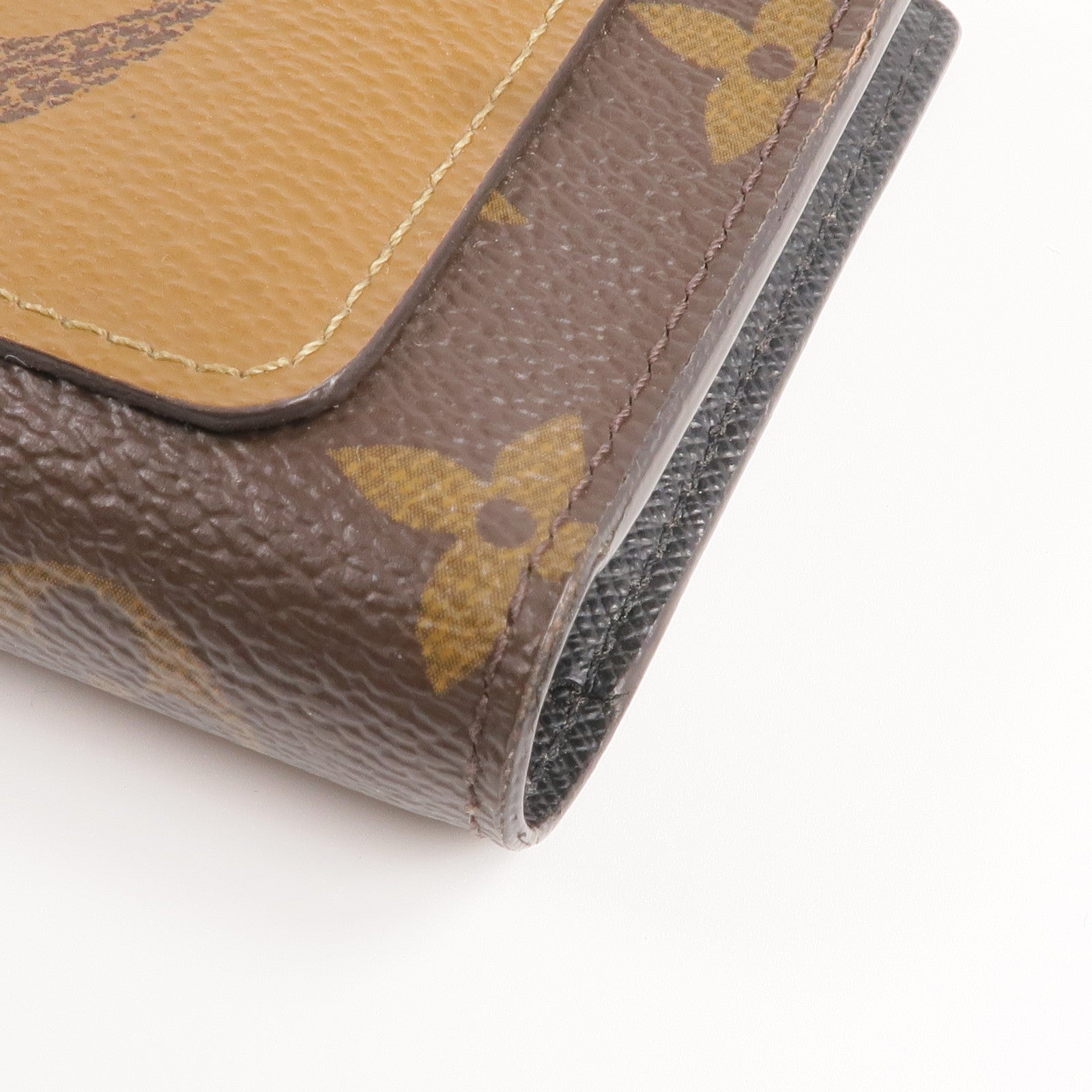 LOUIS VUITTON 【激減優惠】Monogram/Monogram Giant Reverse Juliet Wallet金扣錢包