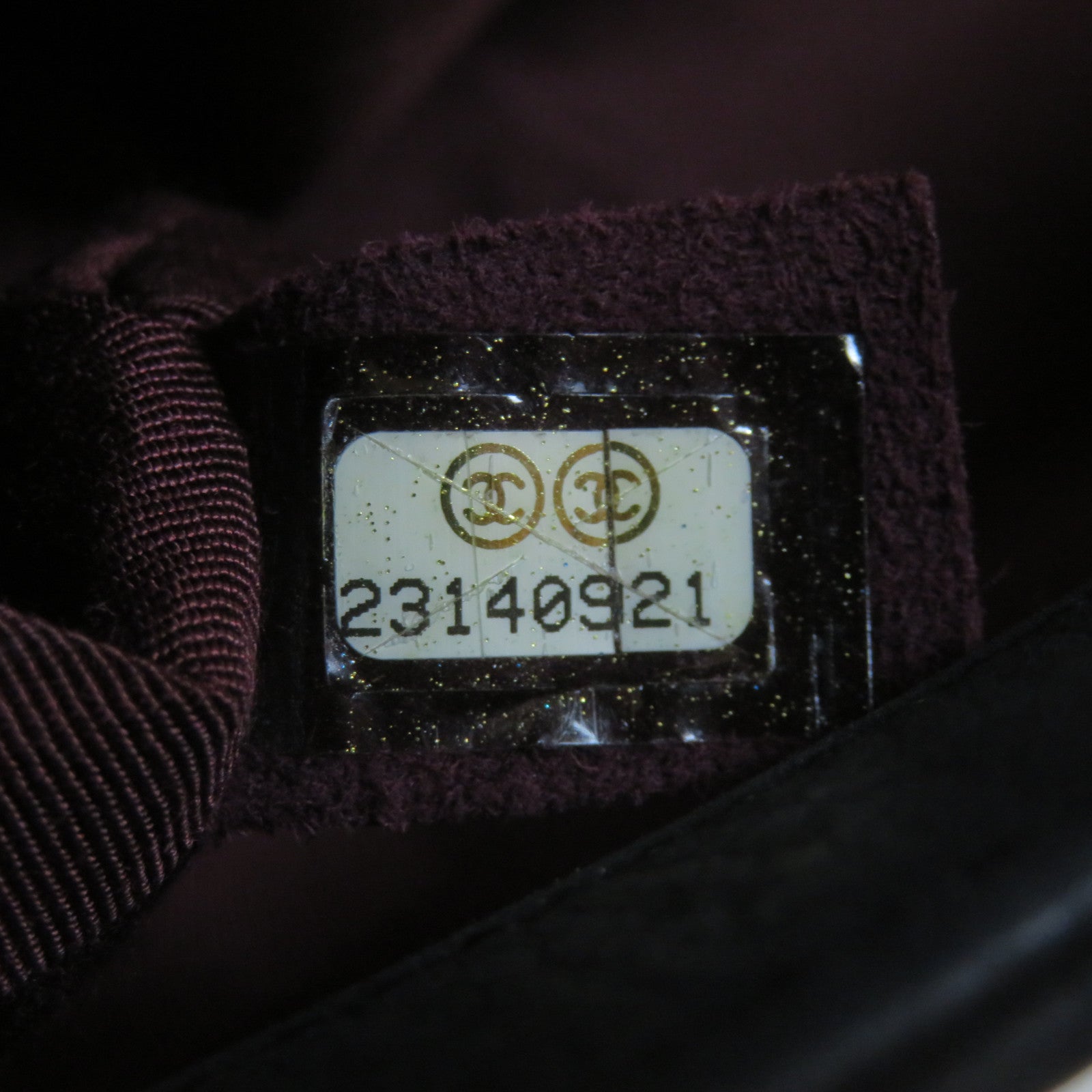 CHANEL 【激減優惠】斜紋牛皮皮革Boy 25銀扣鏈帶肩背袋黑色