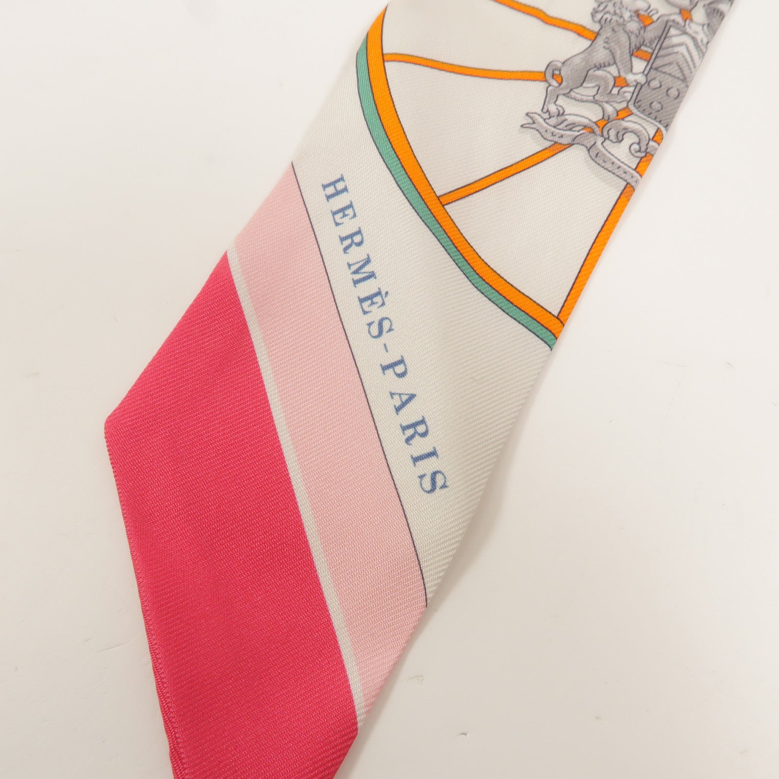HERMES 絲質Twilly絲巾
