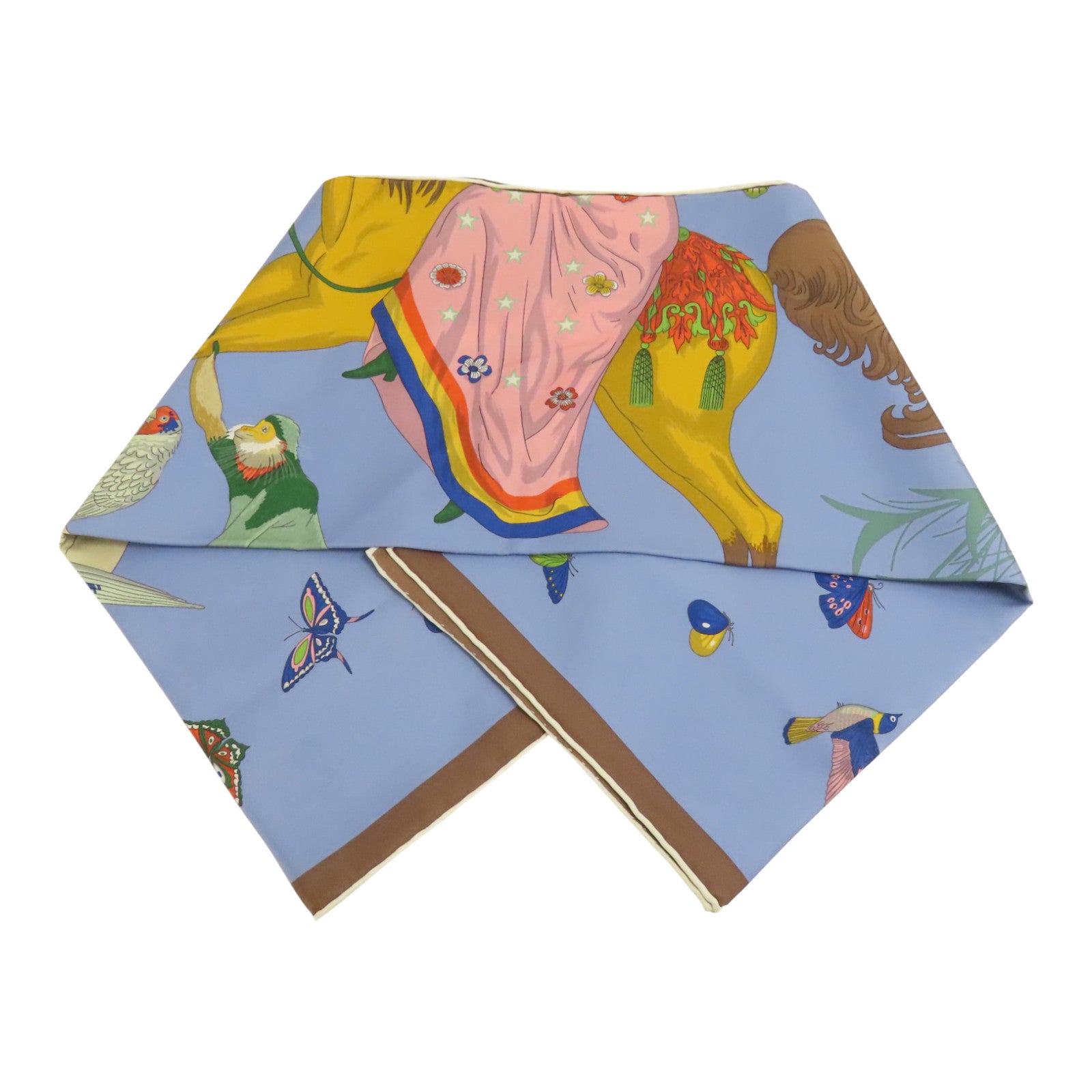 HERMES 絲質Scarf 90x90絲巾