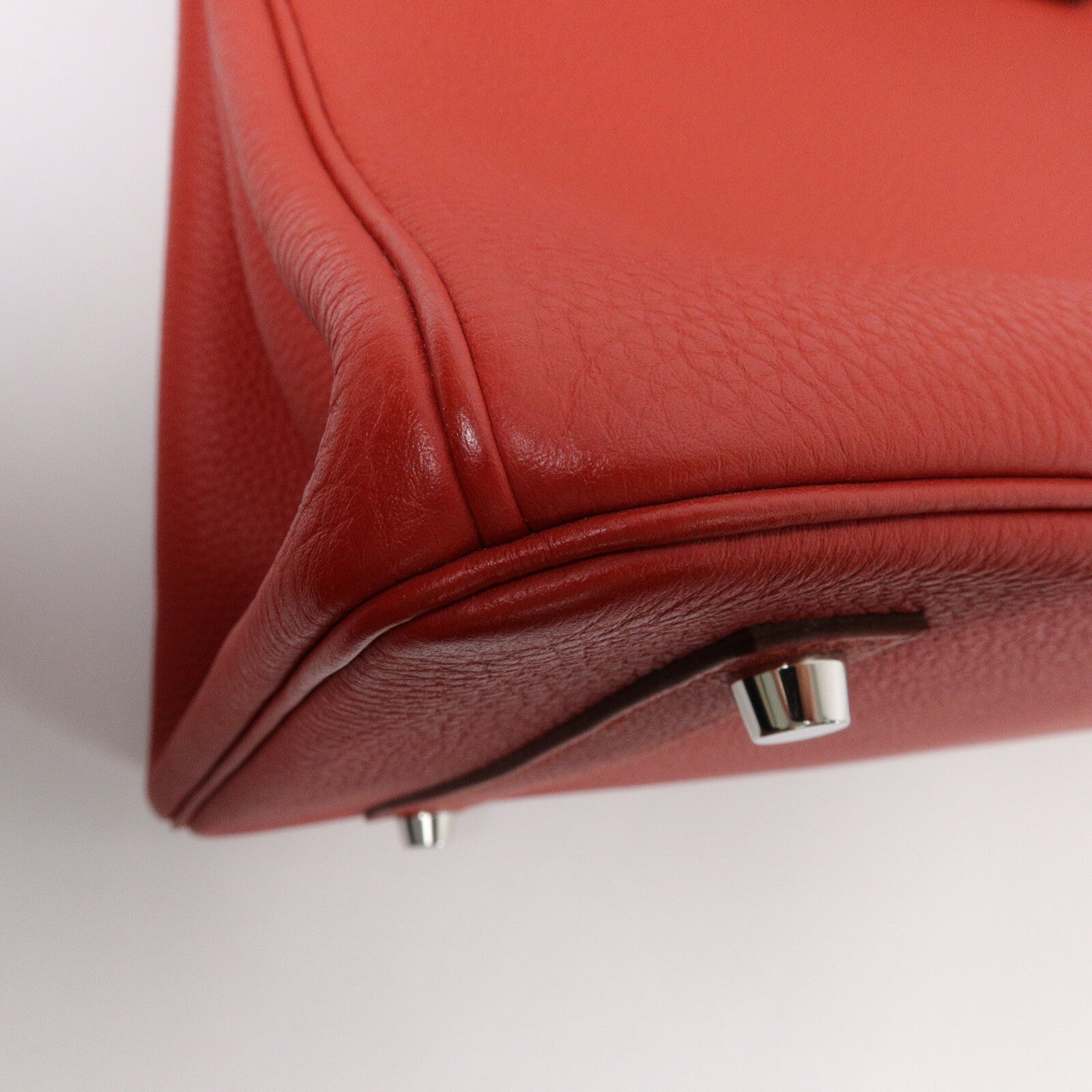 HERMES Togo皮革Birkin 35手挽袋Rough Piment