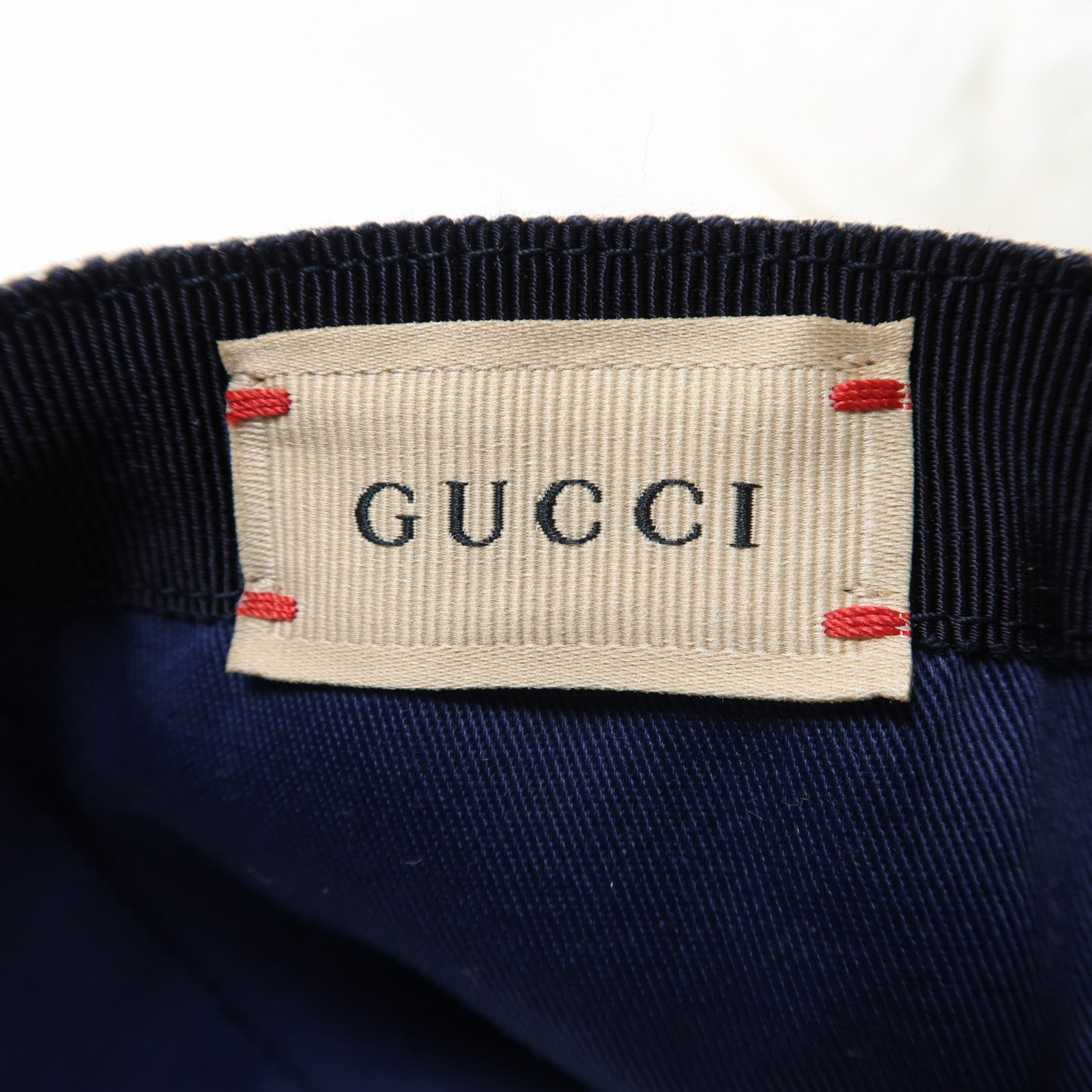 GUCCI 帆布GG Baseball Hat L56cm帽子啡色