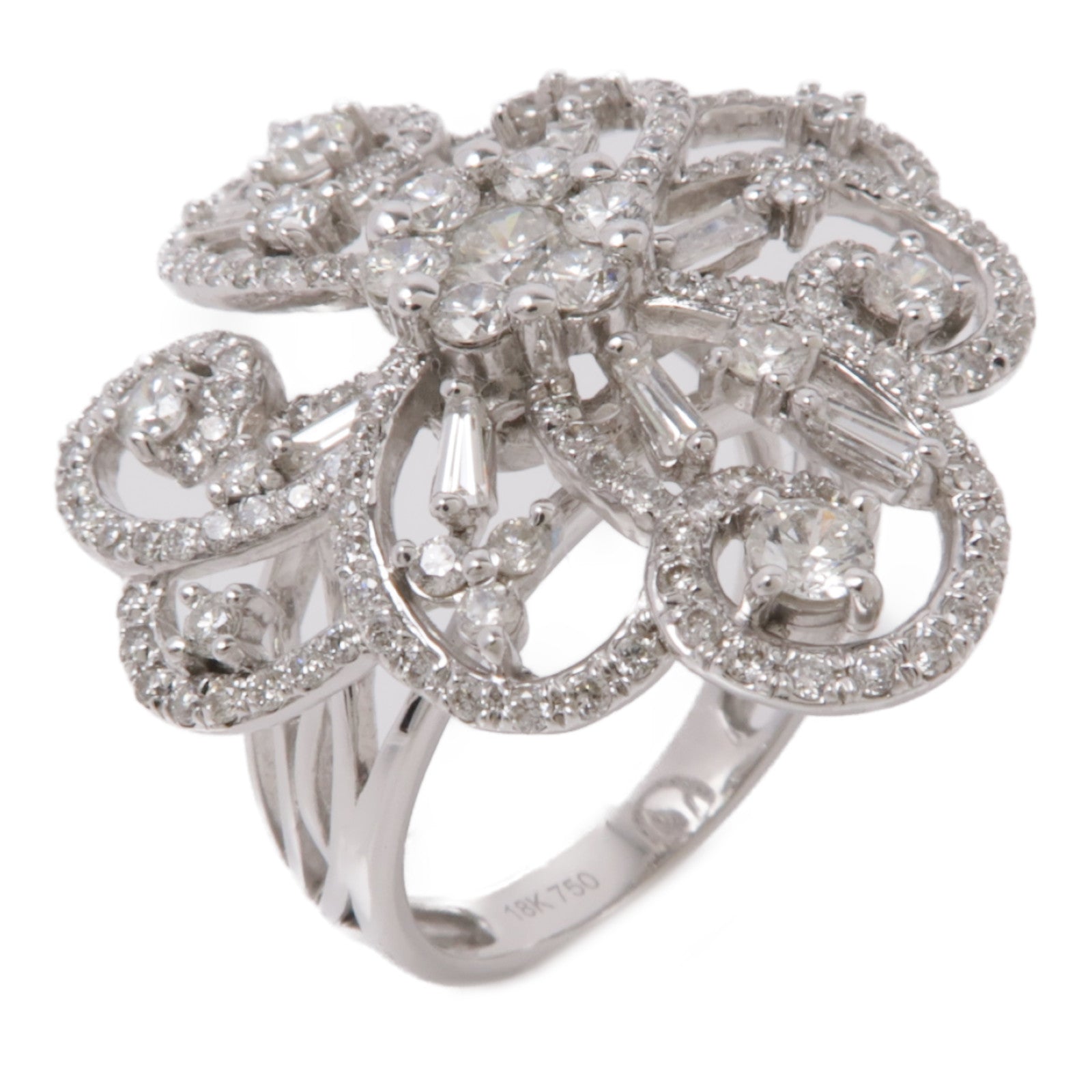 JEWELRY 18K白金Diamond Ring鑽石戒指US#6.5