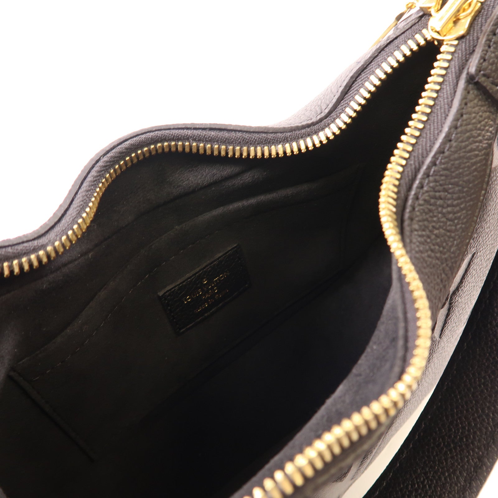 LOUIS VUITTON Monogram Empreinte Bagatelle金扣手挽袋