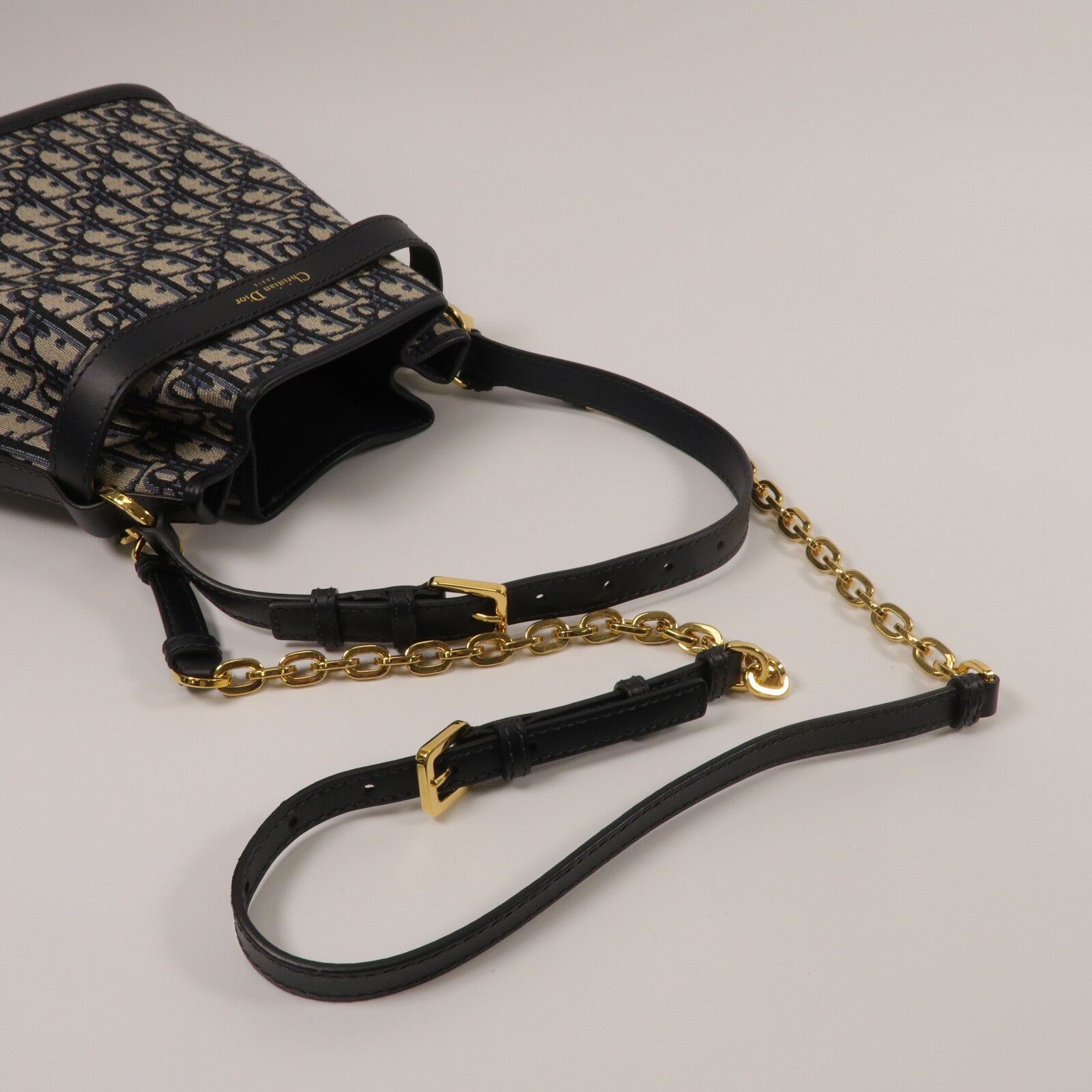 Dior Oblique C'est Dior Medium鏈帶手挽肩背兩用袋