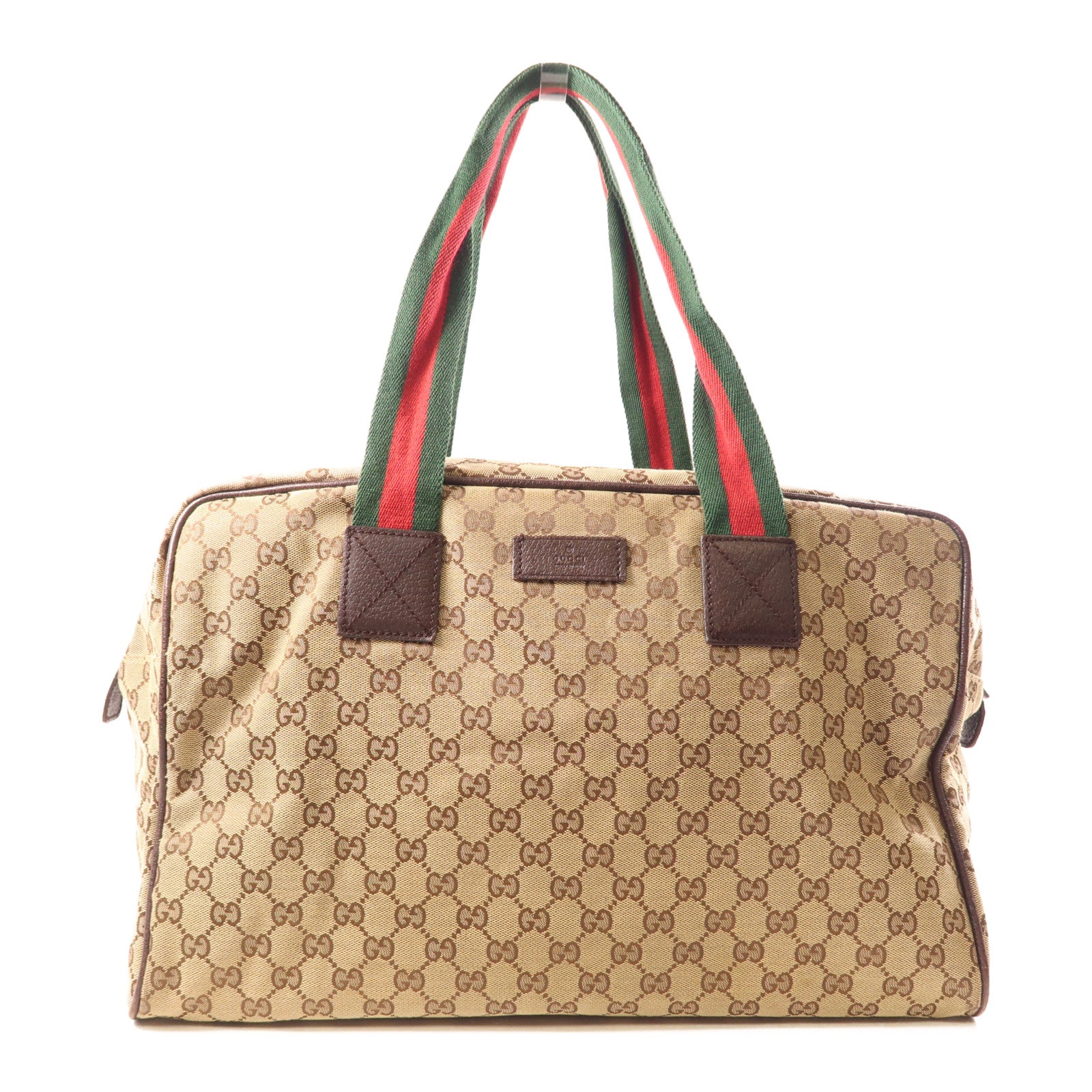 GUCCI 帆布Boston Bag波士頓包