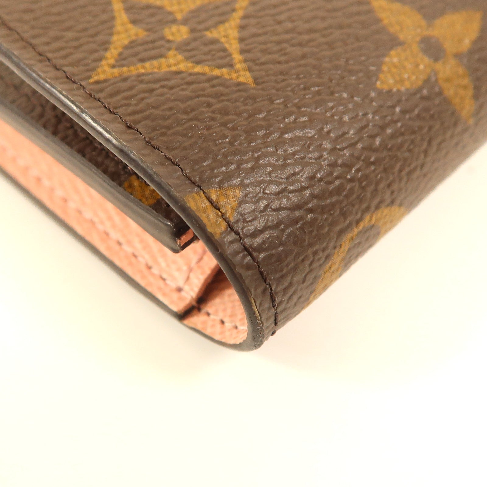 LOUIS VUITTON Monogram Emilie金扣長錢包