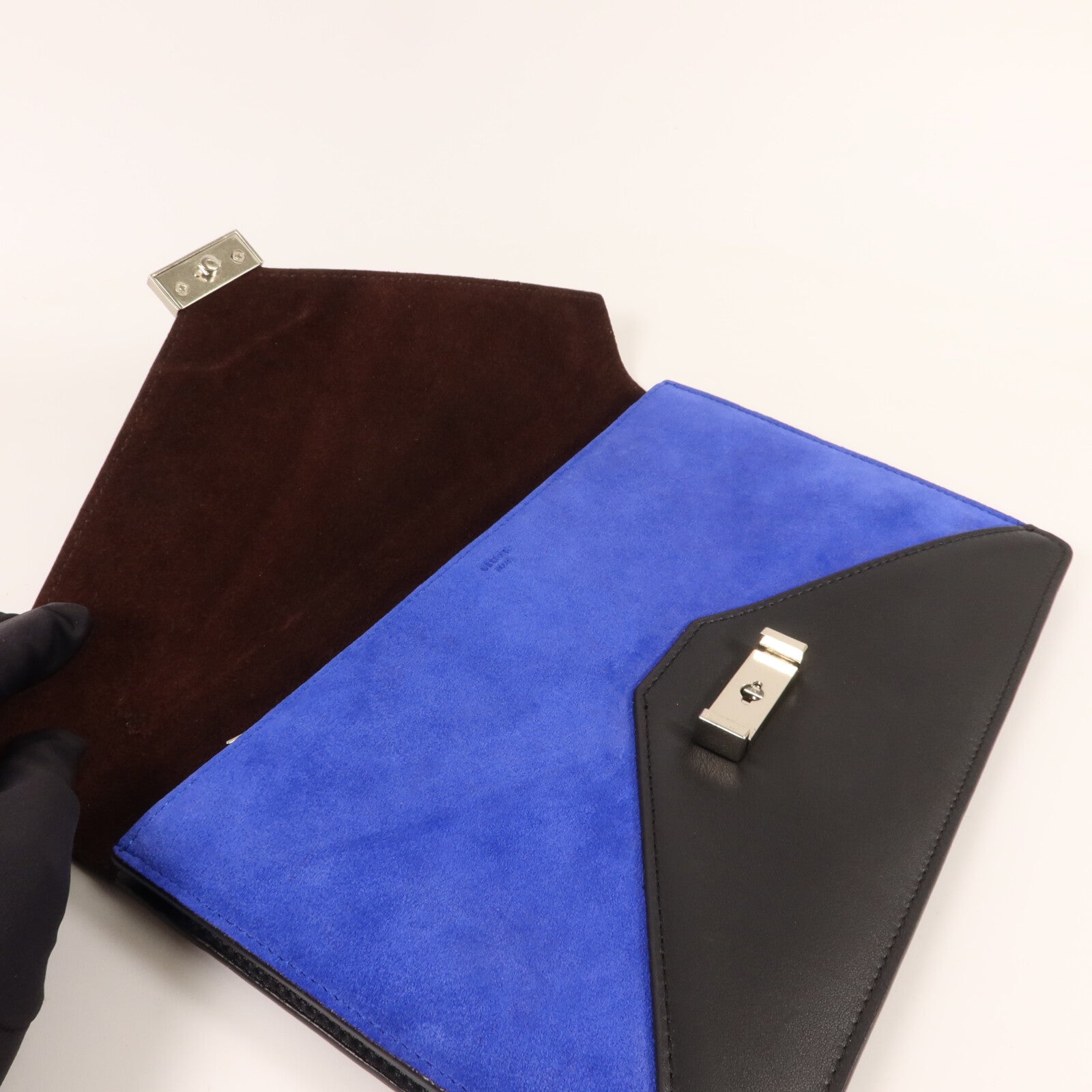 CELINE 牛皮皮革/蛇皮皮革/麂皮皮革Pouch/Clutch手拿包