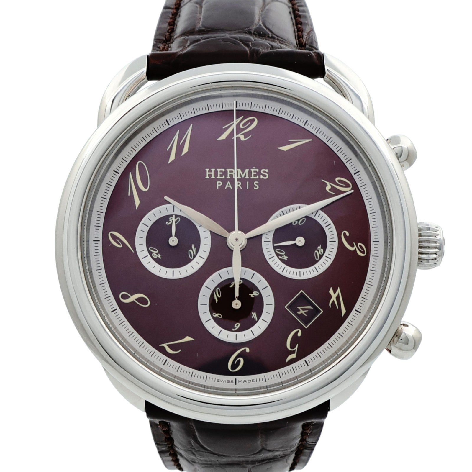 HERMES Arceau Chronograph AR4.910