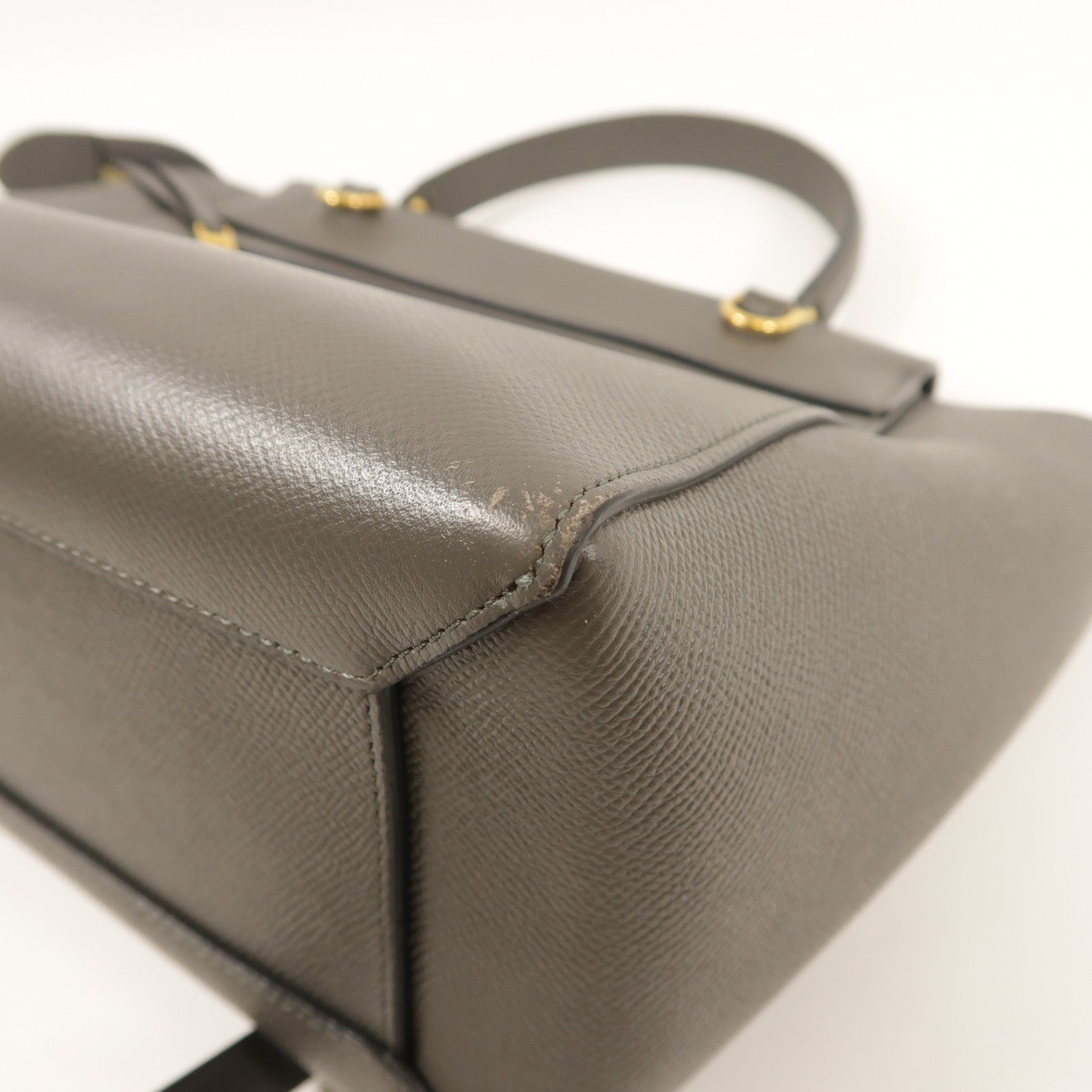 CELINE 牛皮皮革Belt Bag金扣手挽肩背兩用袋