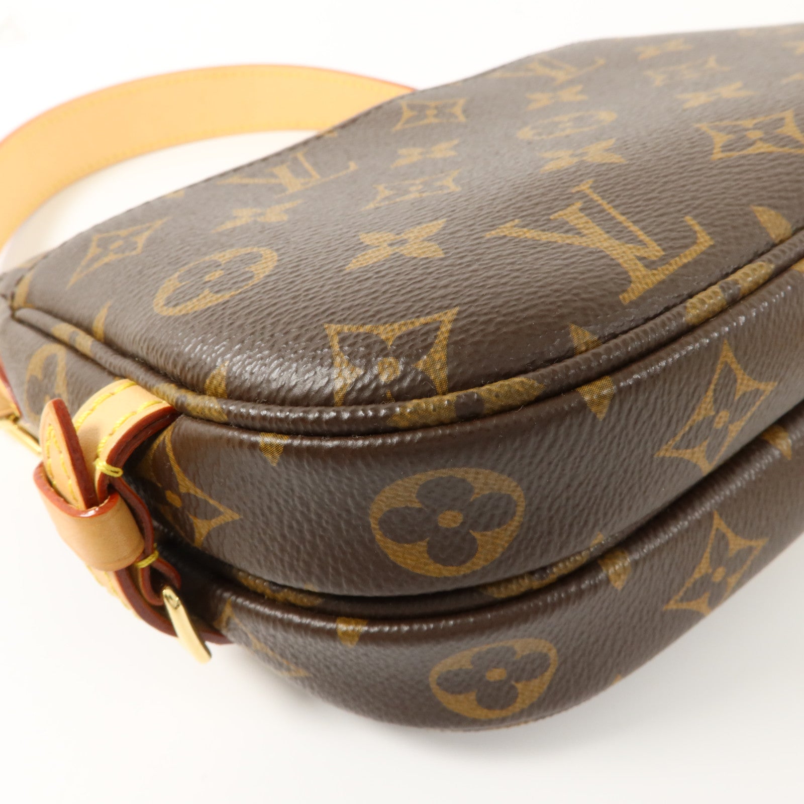 LOUIS VUITTON Monogram Saumur BB金扣手挽肩背兩用袋