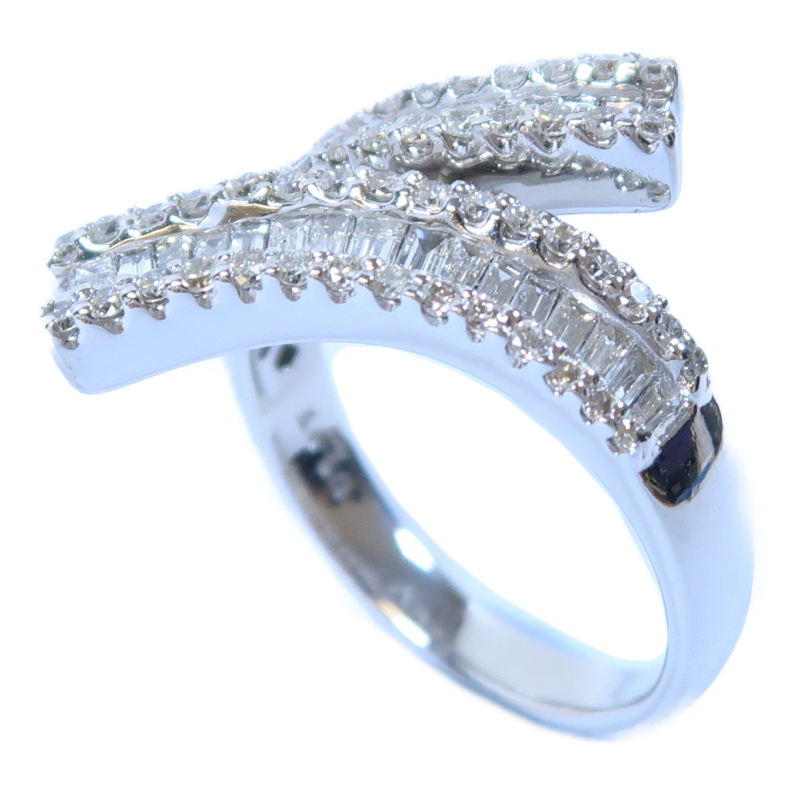 JEWELRY 【激減優惠】18K白金Diamond Ring 1.07ct鑽石戒指US#7.75