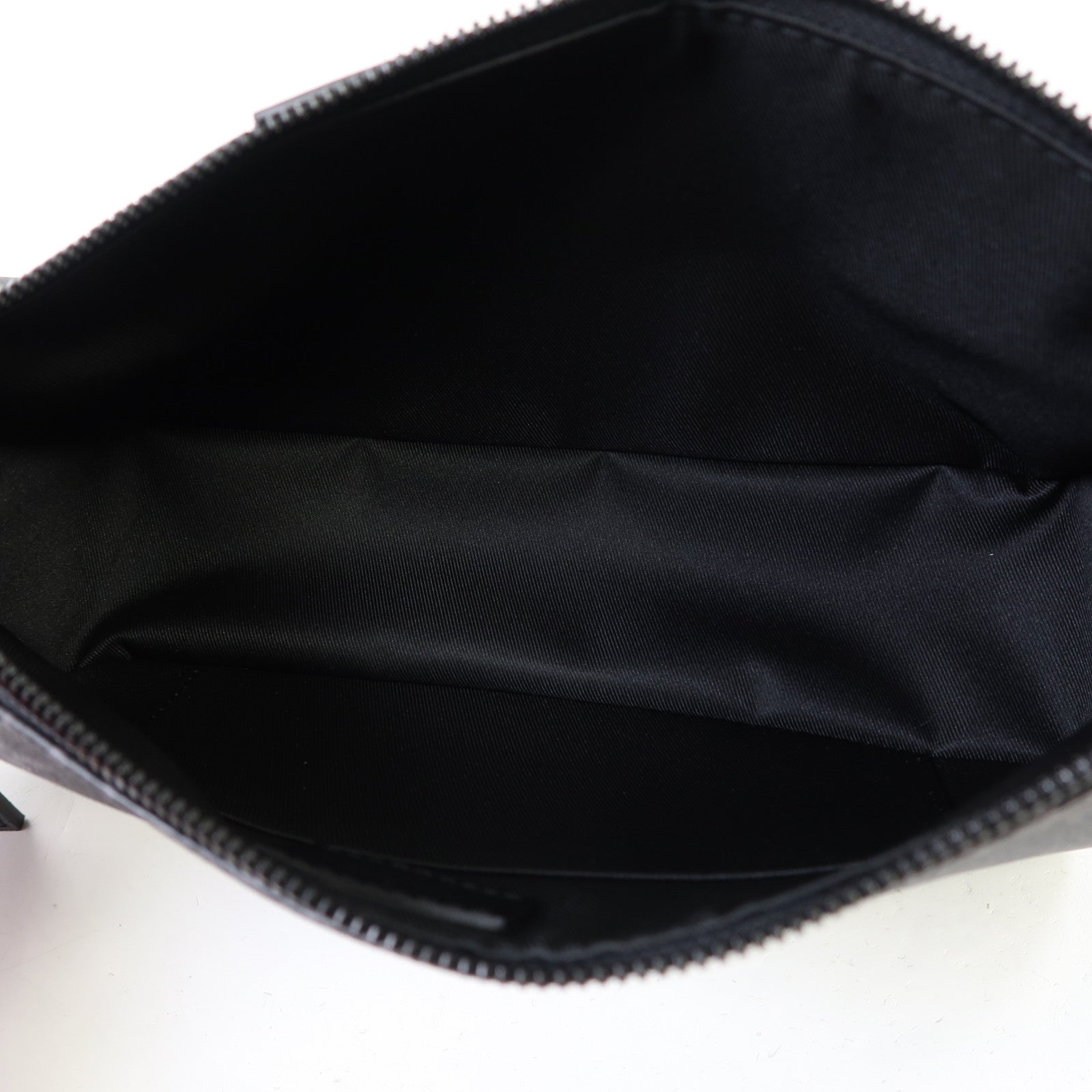 LOUIS VUITTON Monogram Eclipse Pochette Accessoire XL肩背袋黑色