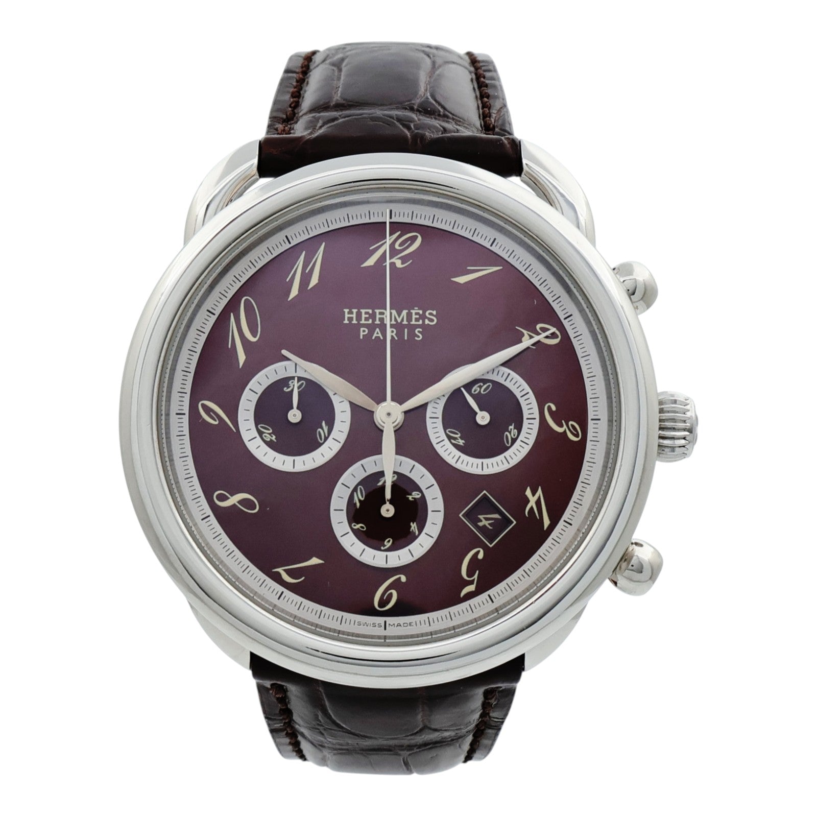 HERMES Arceau Chronograph AR4.910