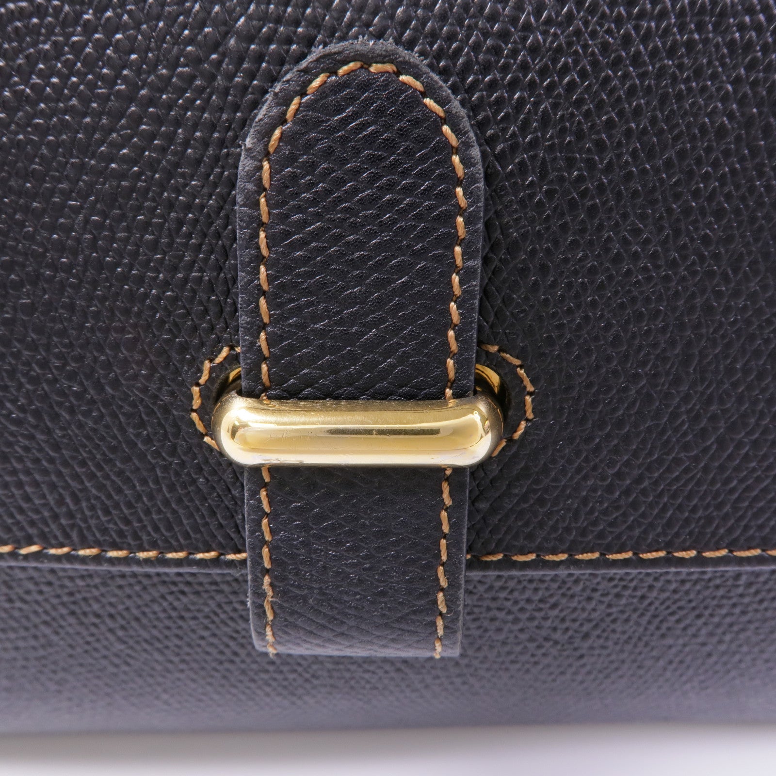 LOEWE 牛皮皮革2way Shoulder Bag金扣手挽肩背兩用袋