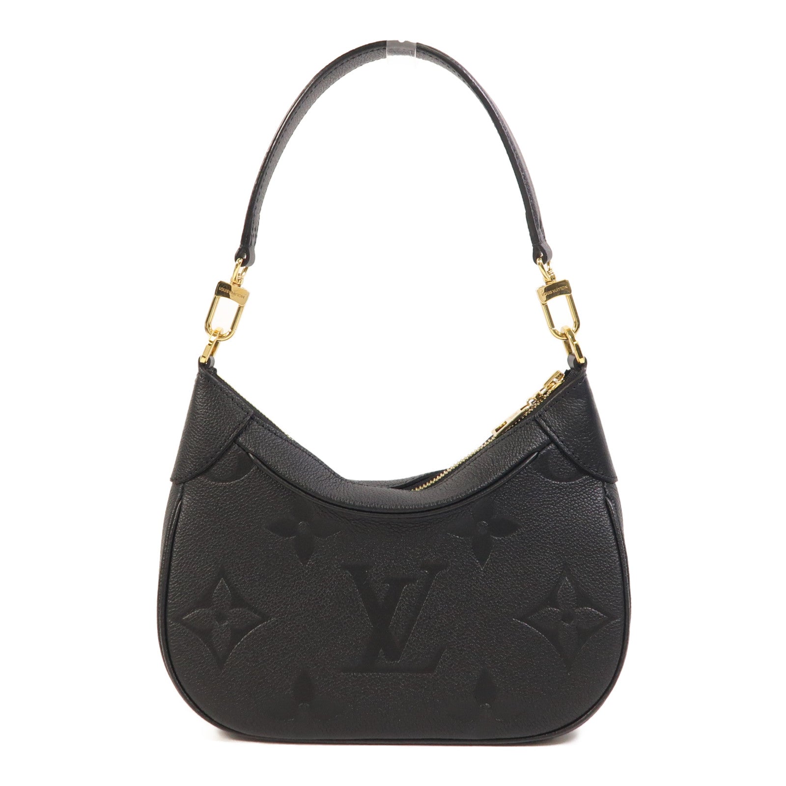 LOUIS VUITTON Monogram Empreinte Bagatelle金扣手挽肩背兩用袋