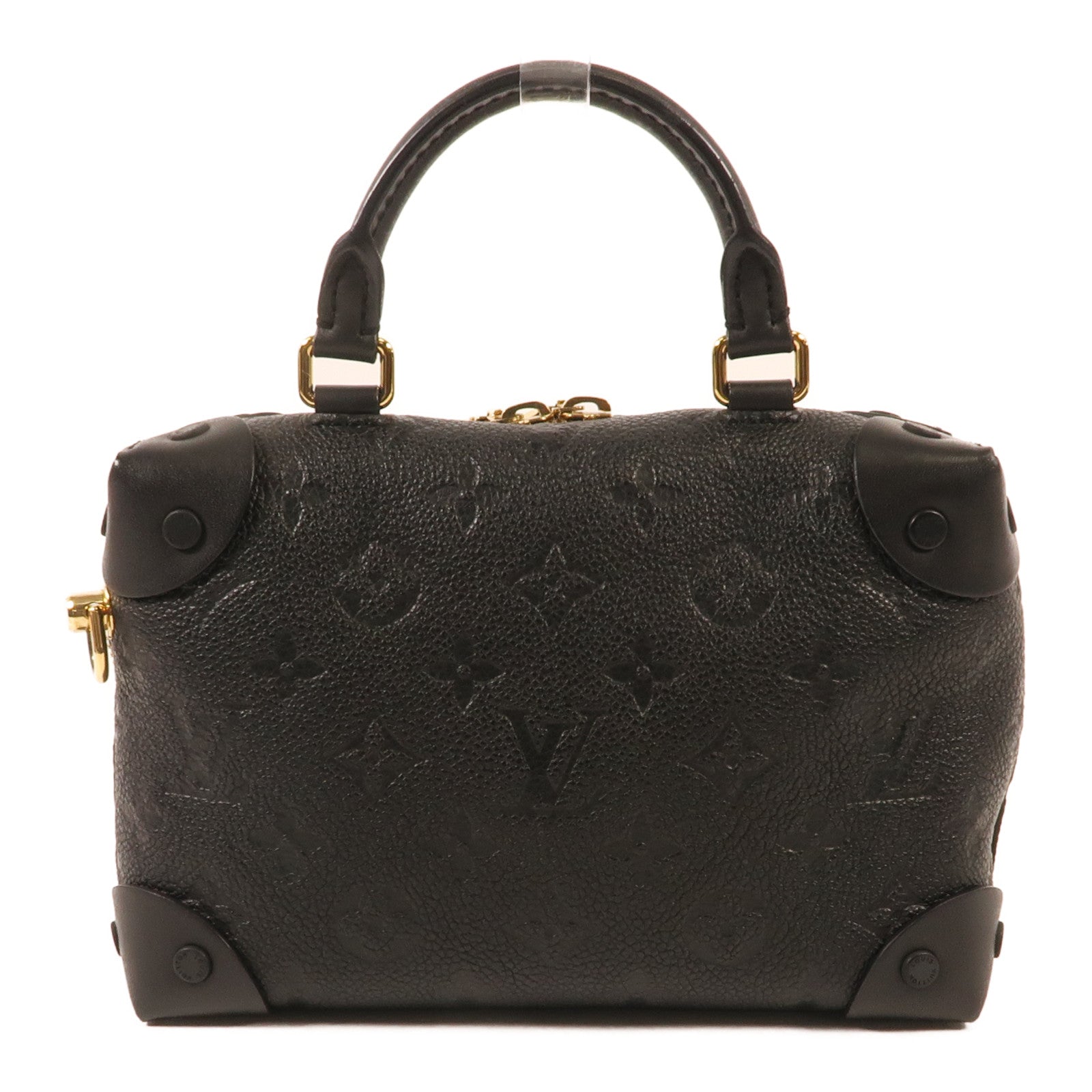 LOUIS VUITTON Monogram Empreinte Petite金扣手挽肩背兩用袋