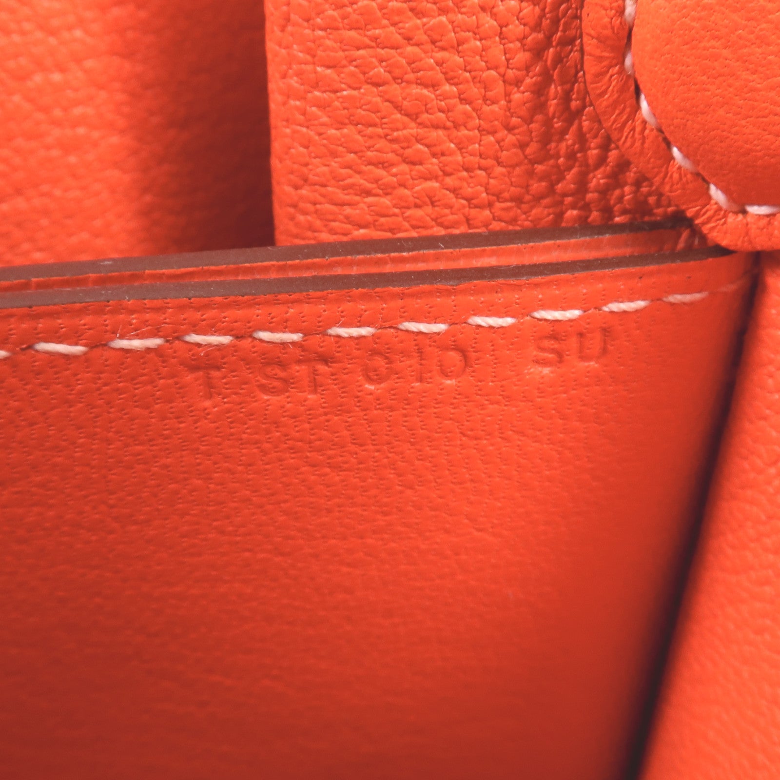 HERMES Evercolor皮革Roulis 23金扣肩背袋Feu