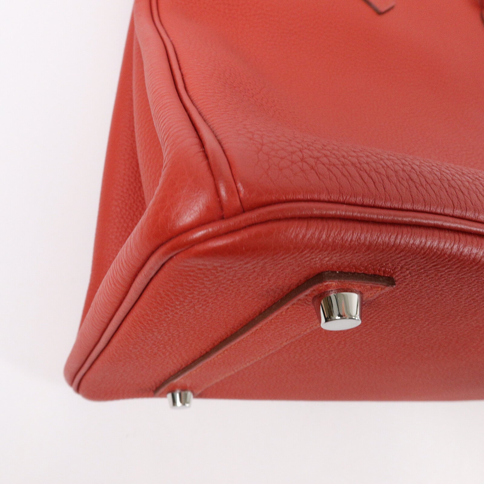 HERMES Togo皮革Birkin 35手挽袋Rough Piment