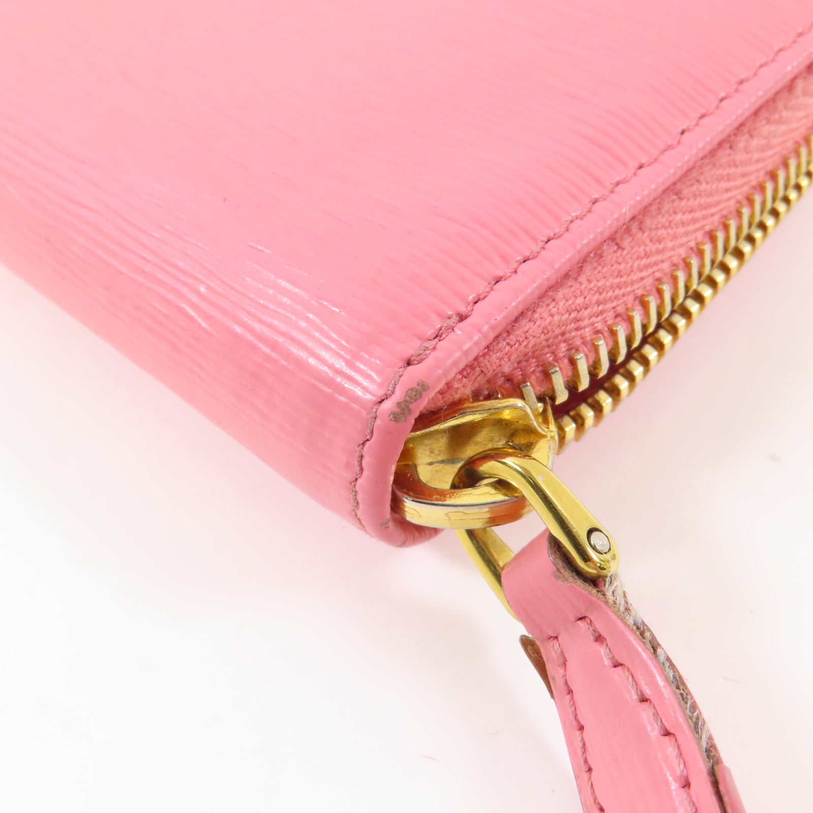 PRADA 牛皮皮革Coin Case金扣零錢包