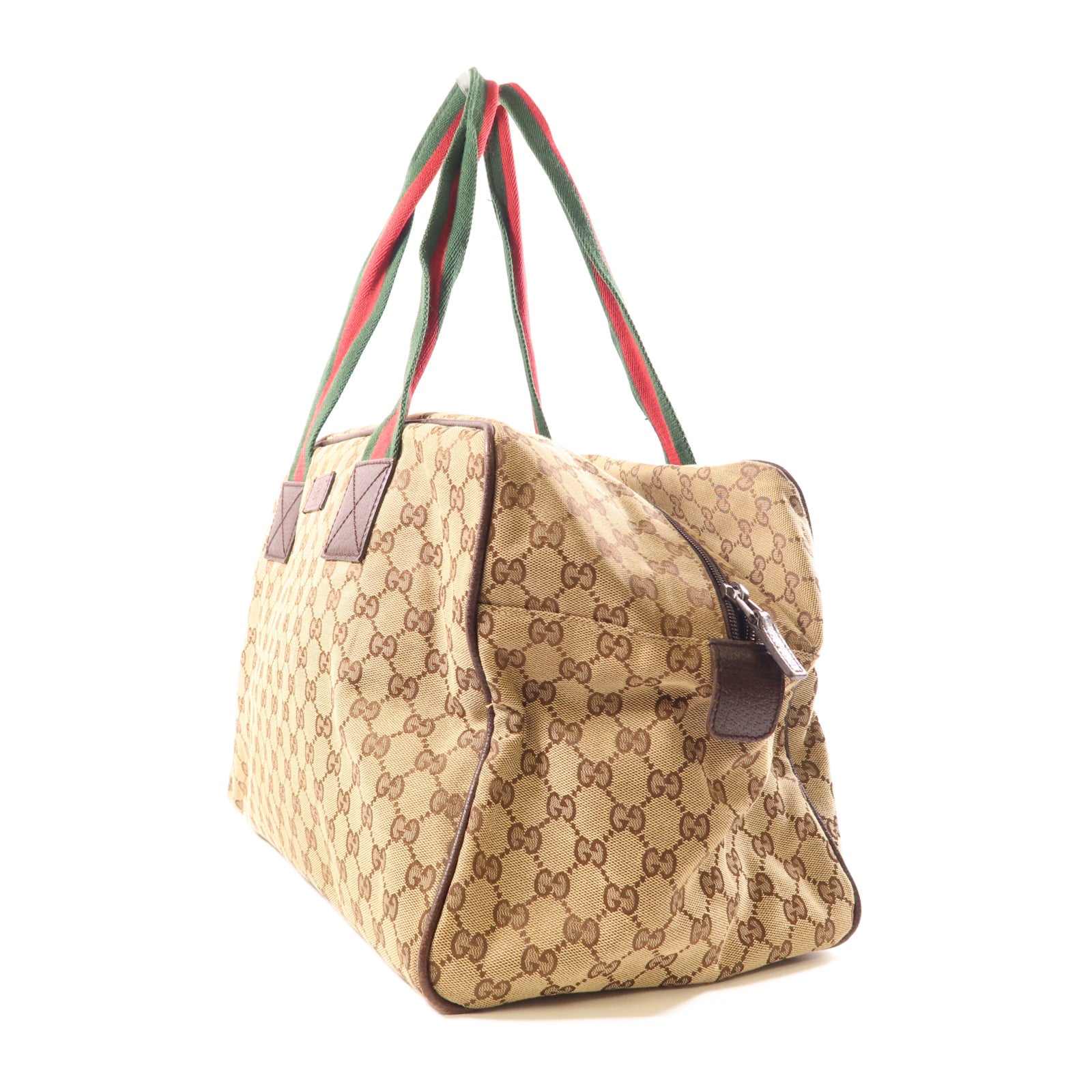 GUCCI 帆布Boston Bag波士頓包