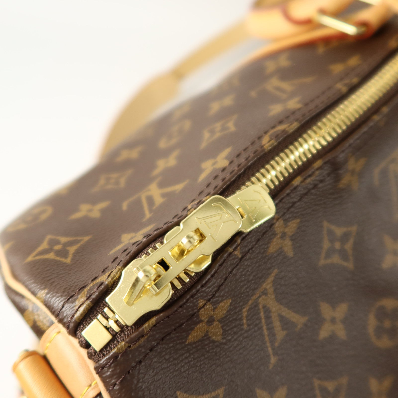 LOUIS VUITTON Monogram Keepall 50 Bandoulie金扣手挽肩背兩用袋
