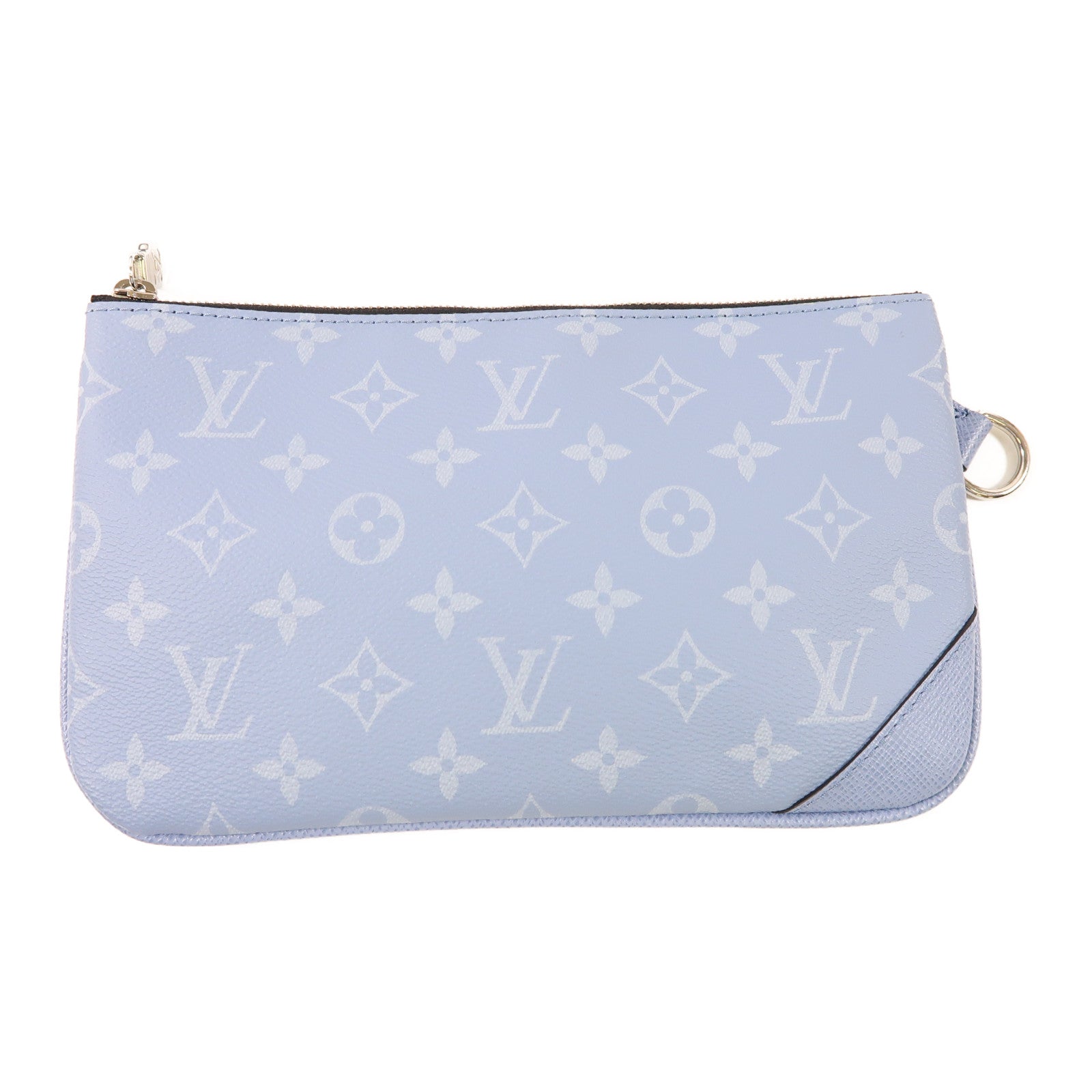 LOUIS VUITTON Taigarama Trio Messenger銀扣肩背袋