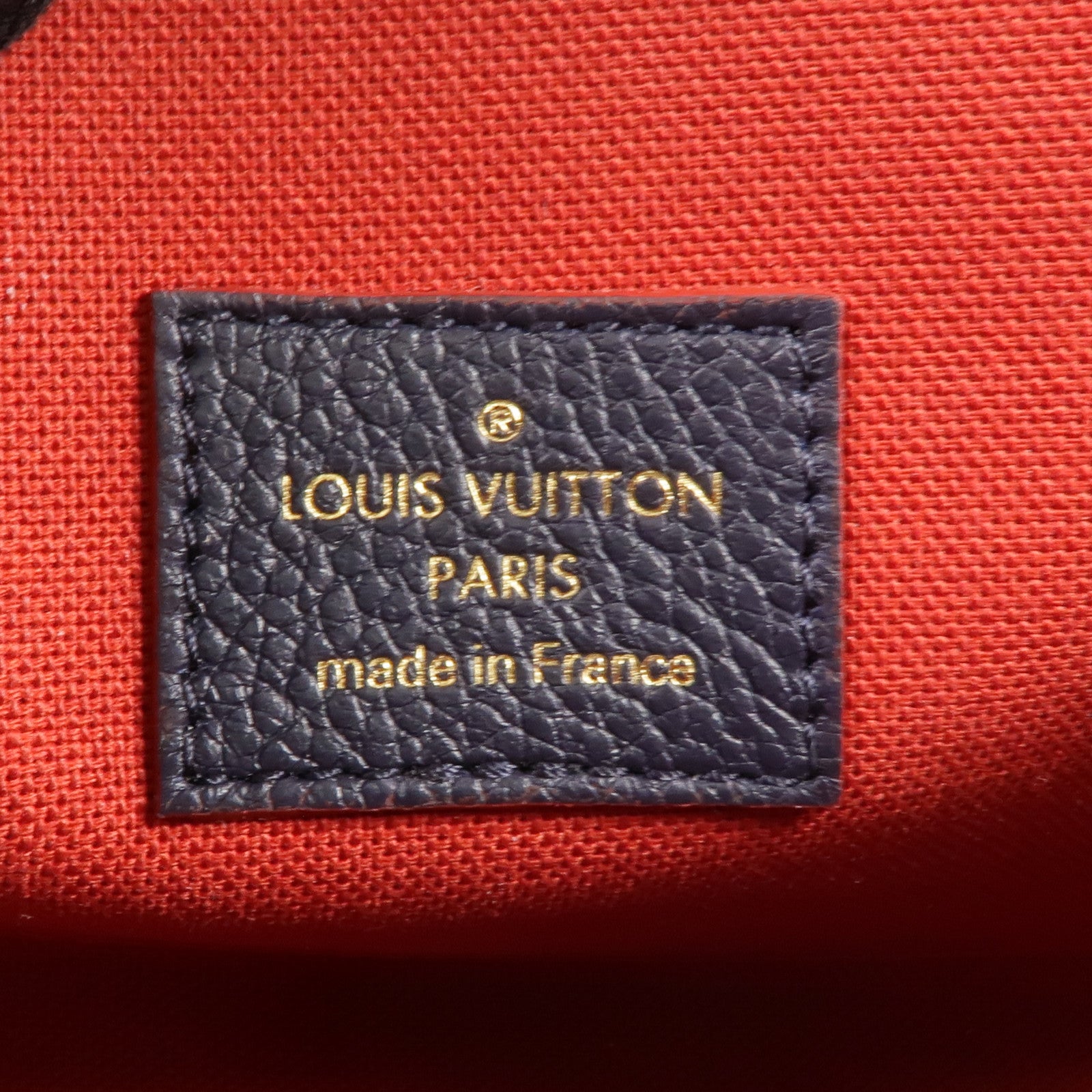 LOUIS VUITTON Monogram Empreinte Felicie Pochette金扣鏈帶肩背袋