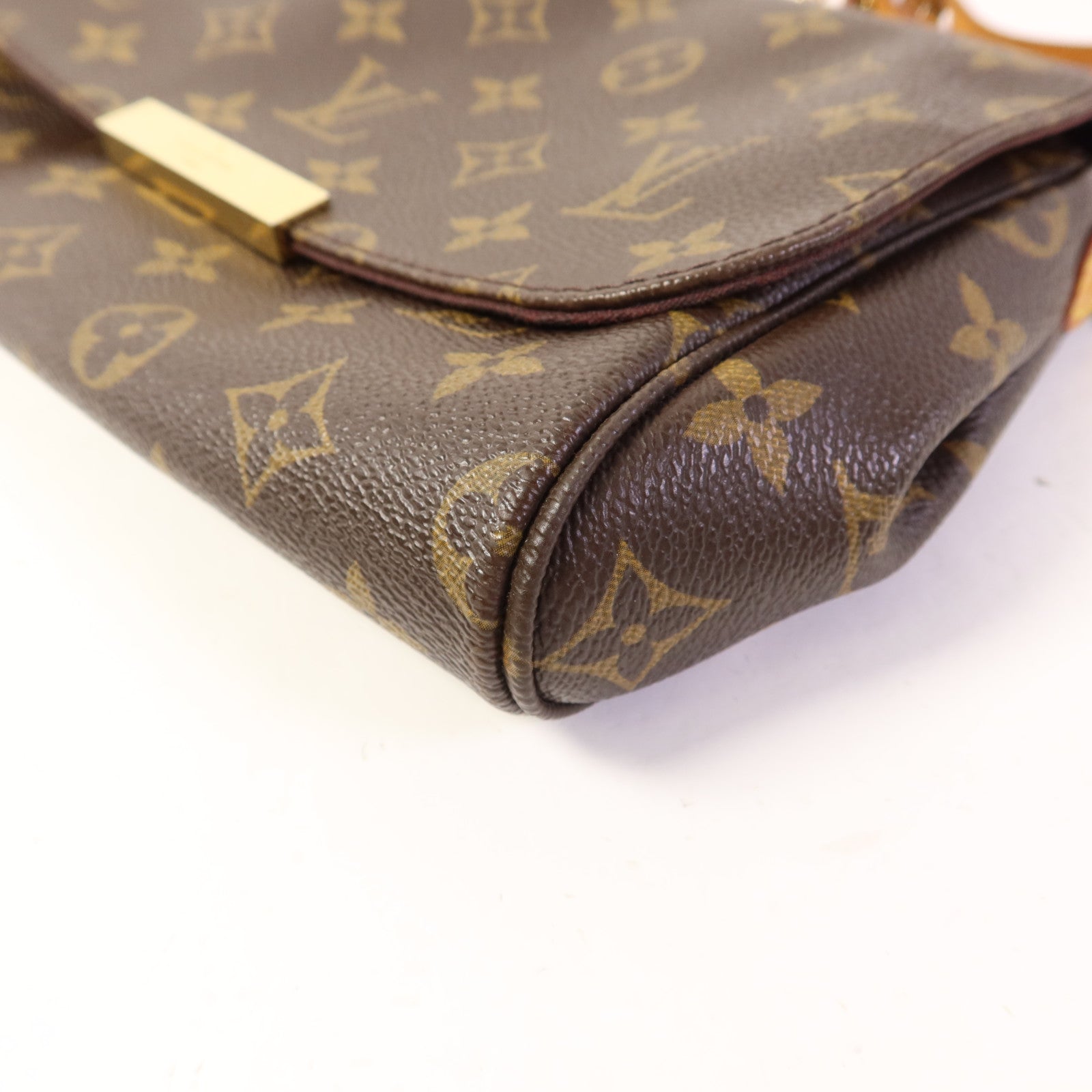 LOUIS VUITTON Monogram Favorite MM金扣手挽肩背兩用袋